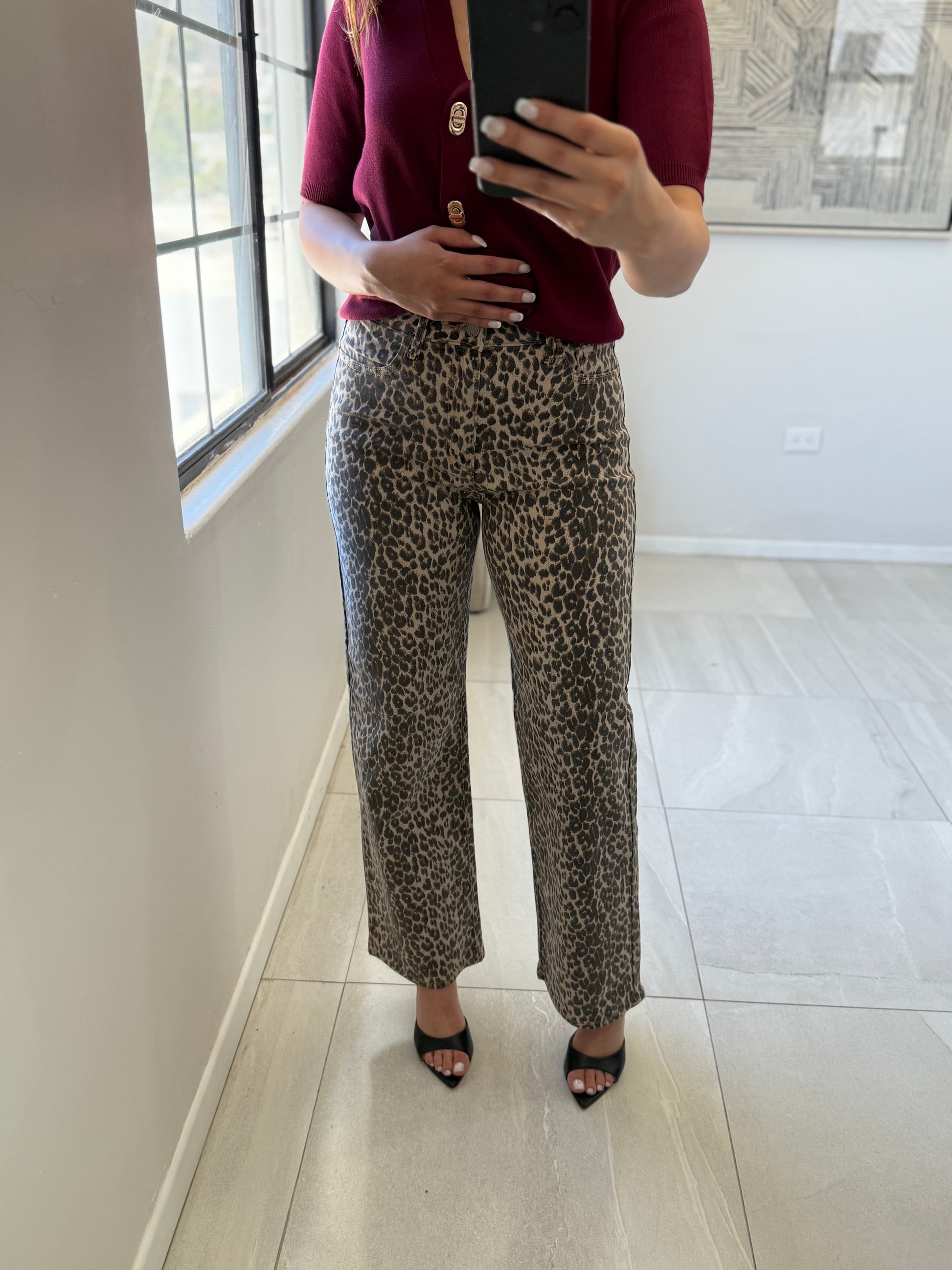 Leopard Vintage Straight