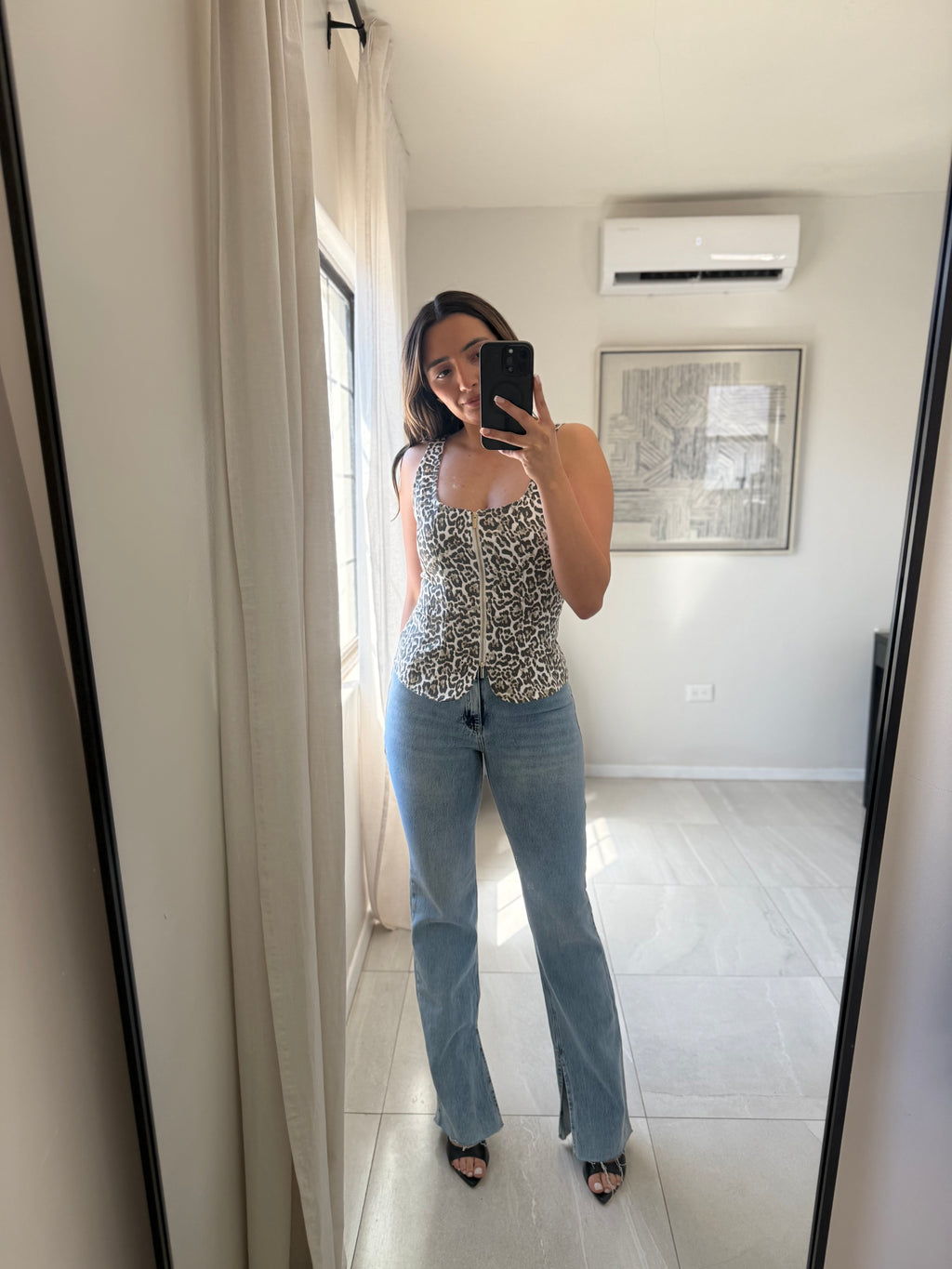 Leopard Top