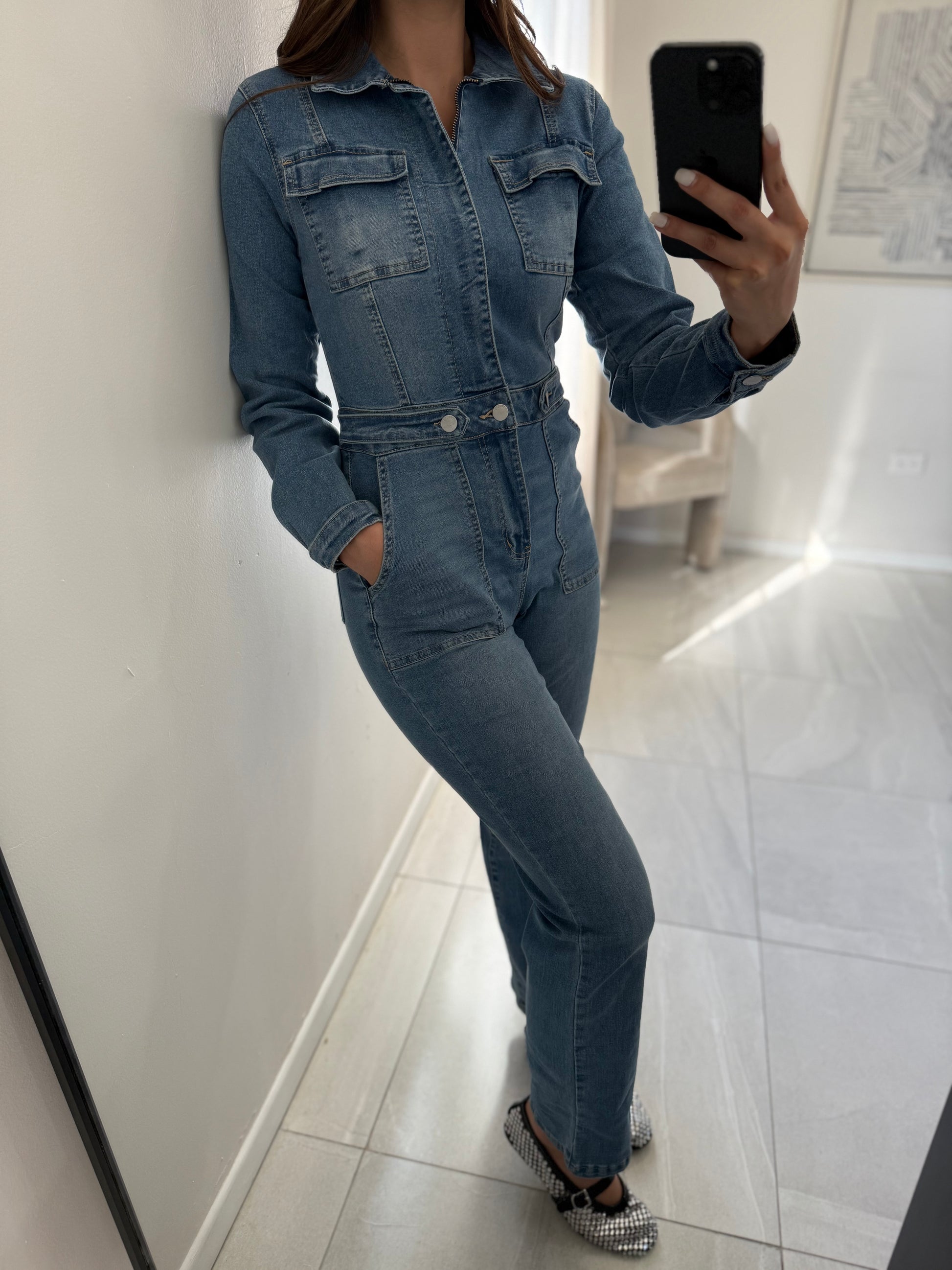 Balloon Jumper Denim