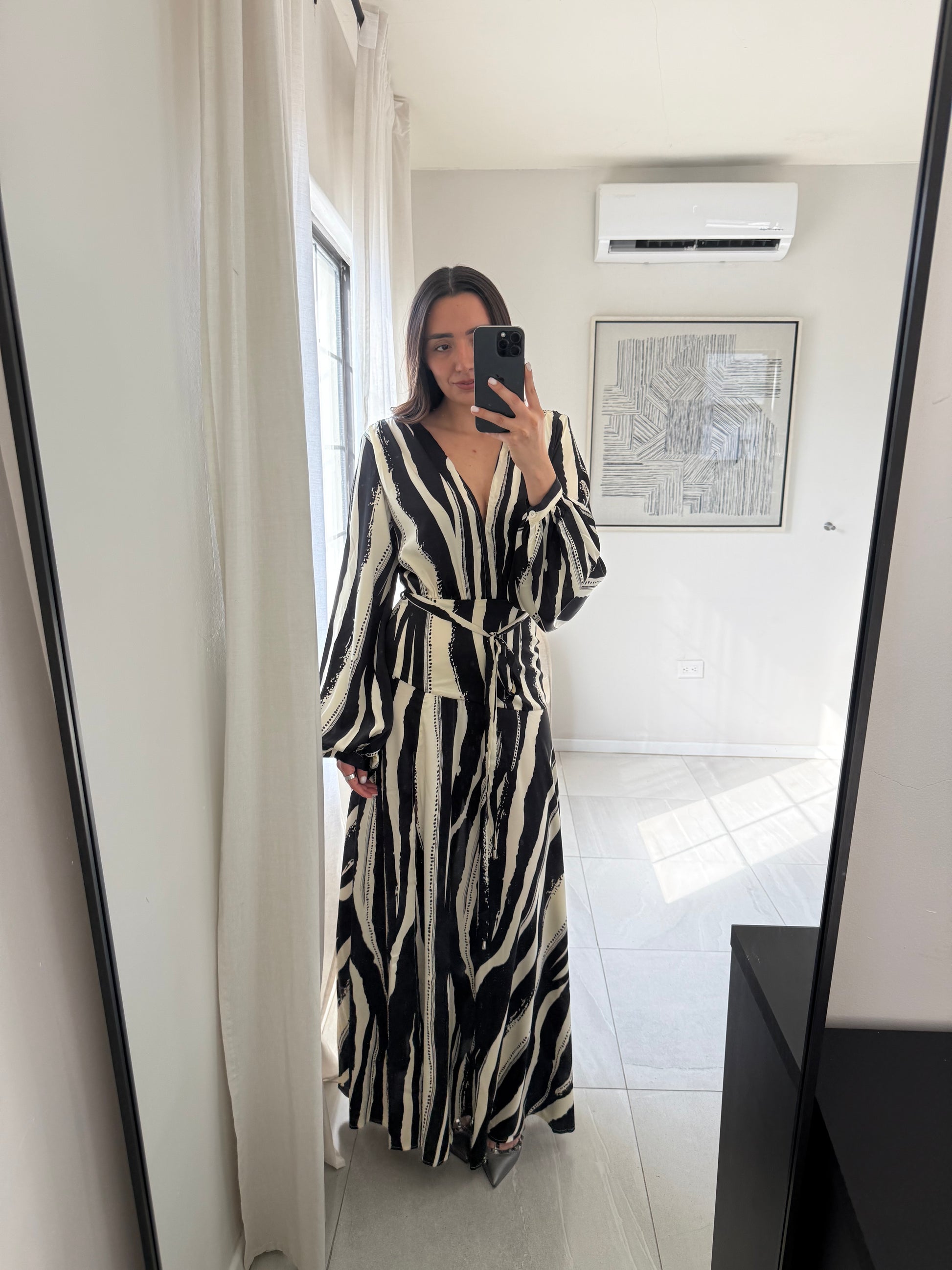 Dress Stripe Black/Ivory