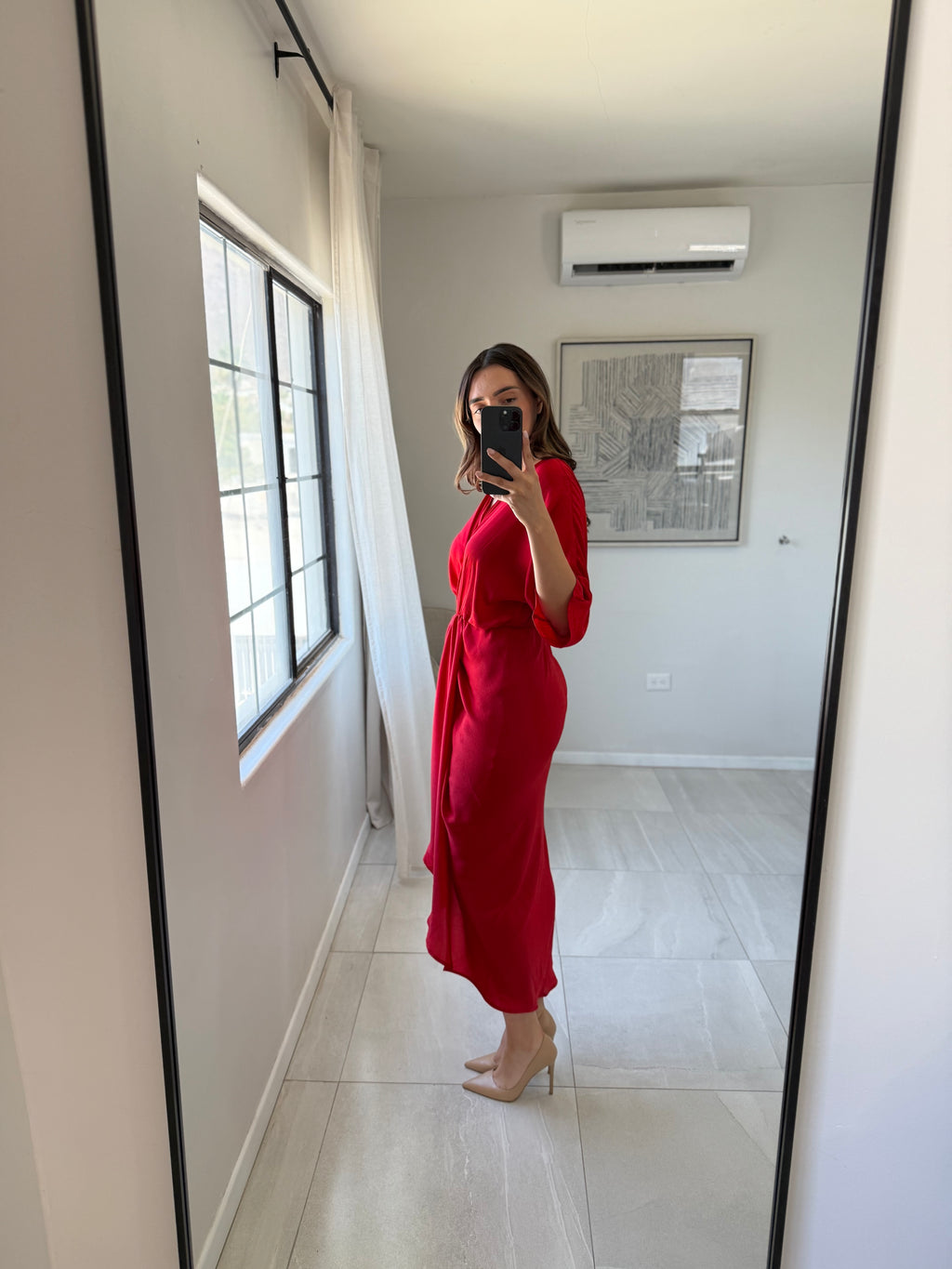 Red Nosta Dress