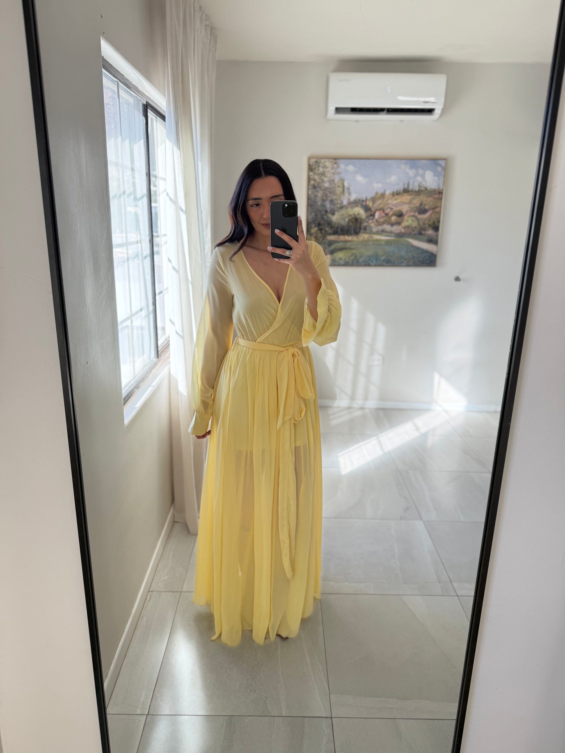 Yellow Maxi Dress