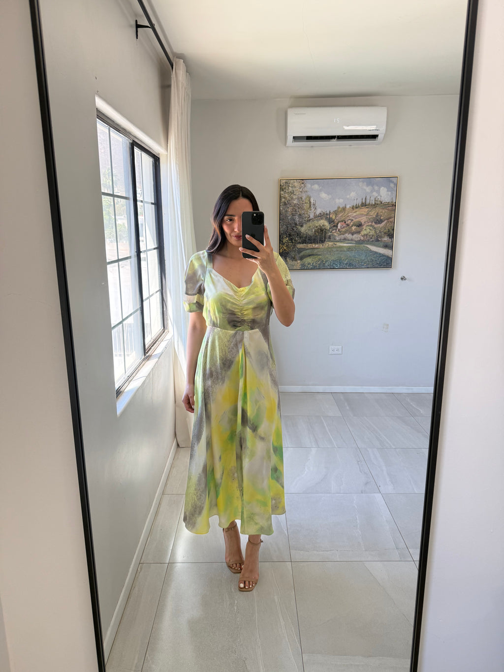 Watercolor Maxi Dress