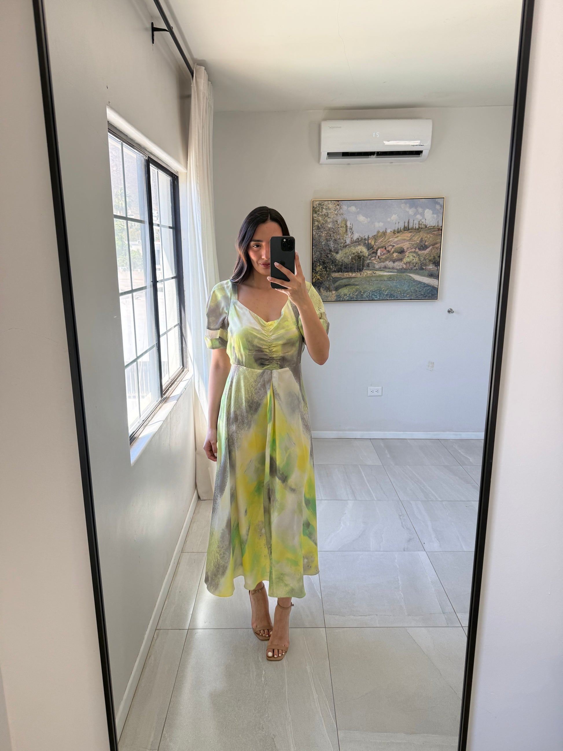 Watercolor Maxi Dress