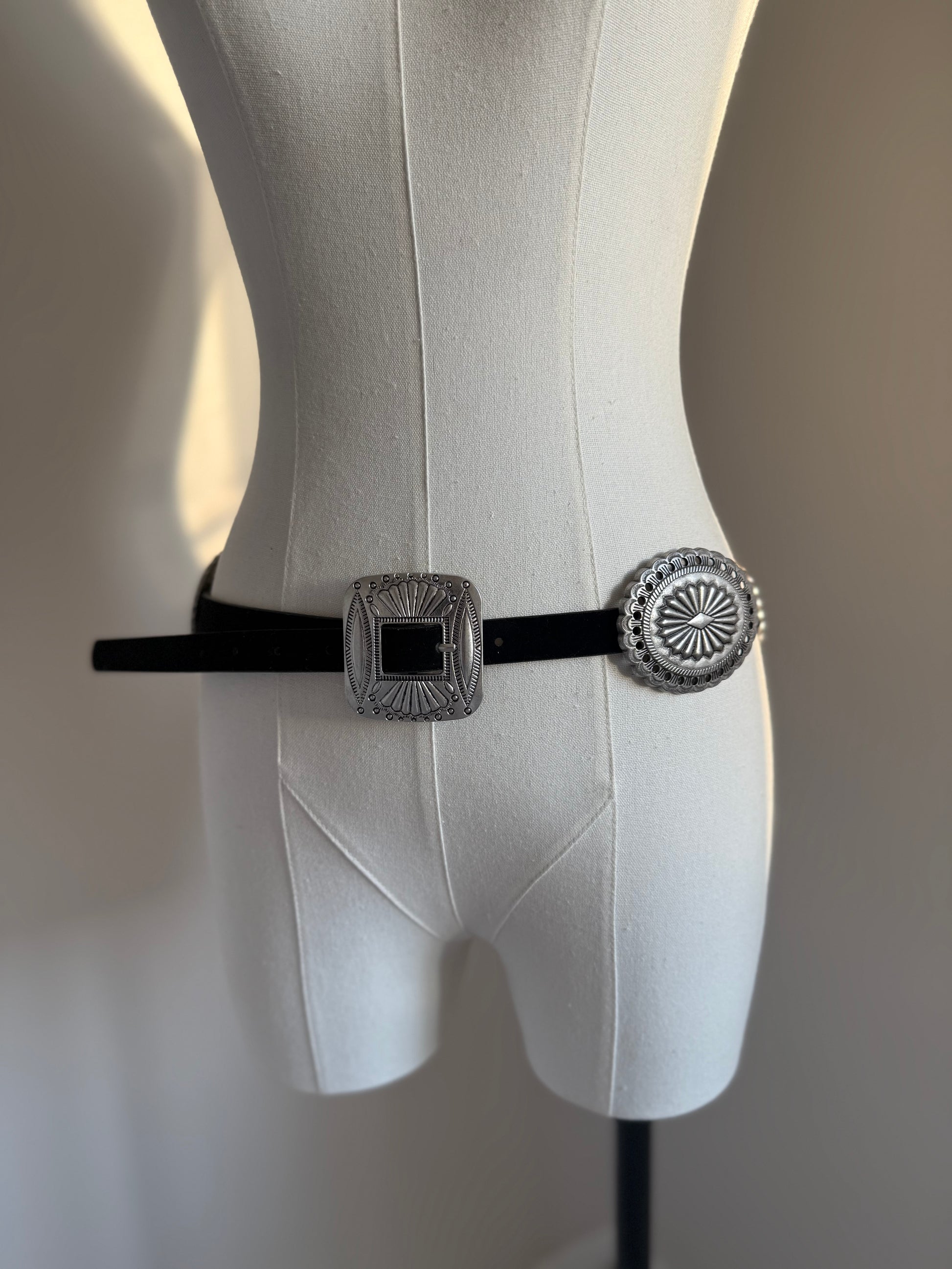 Cinturón Black/Silver