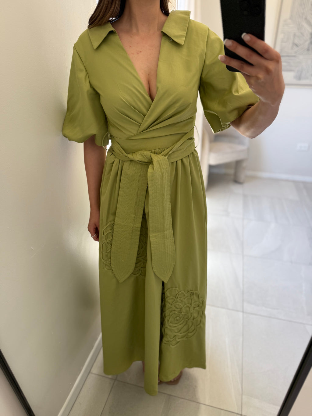 Green Midi Lumi Dress