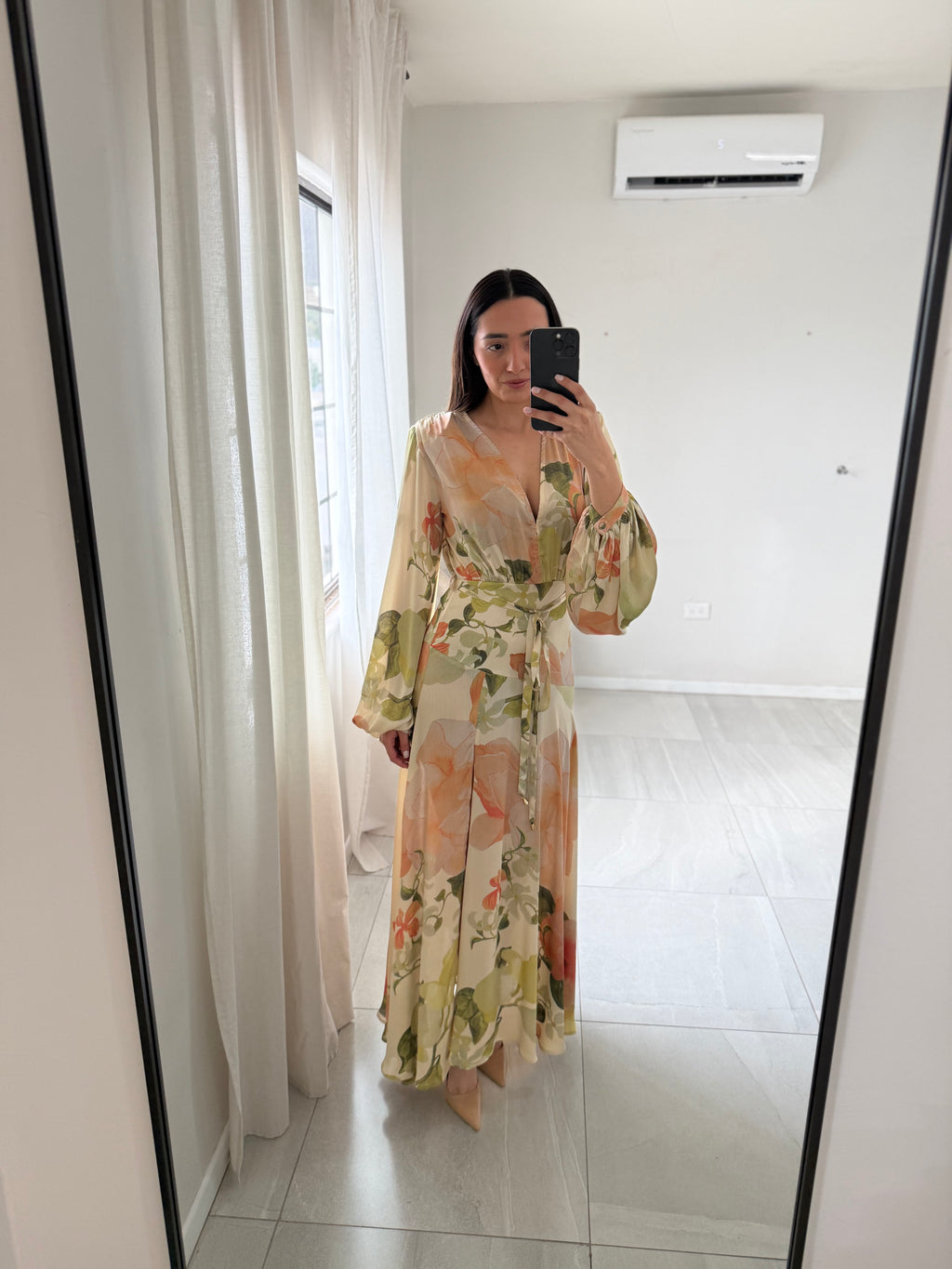 Maxi “Floral” Dress