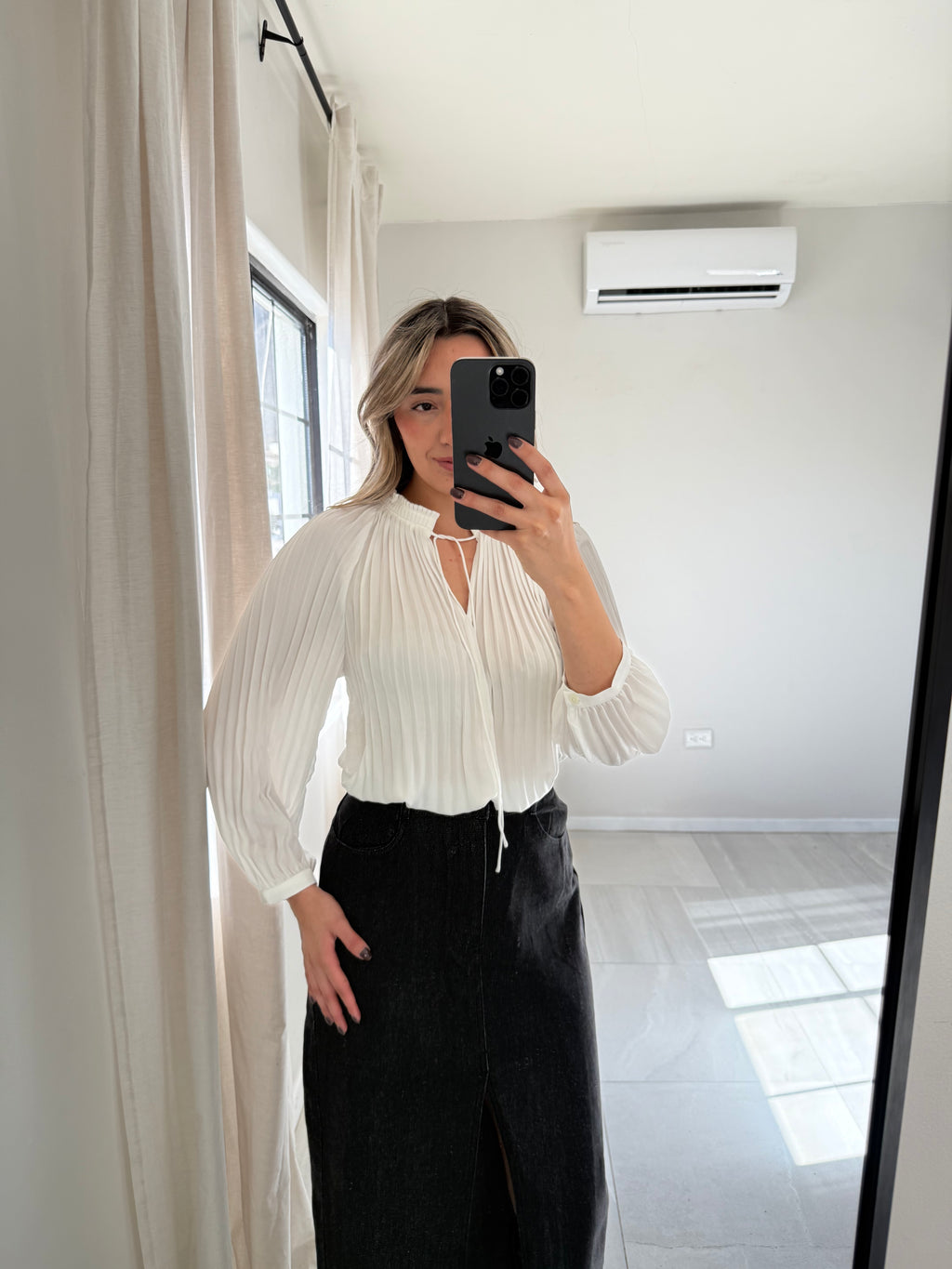 White Yoke Blouse