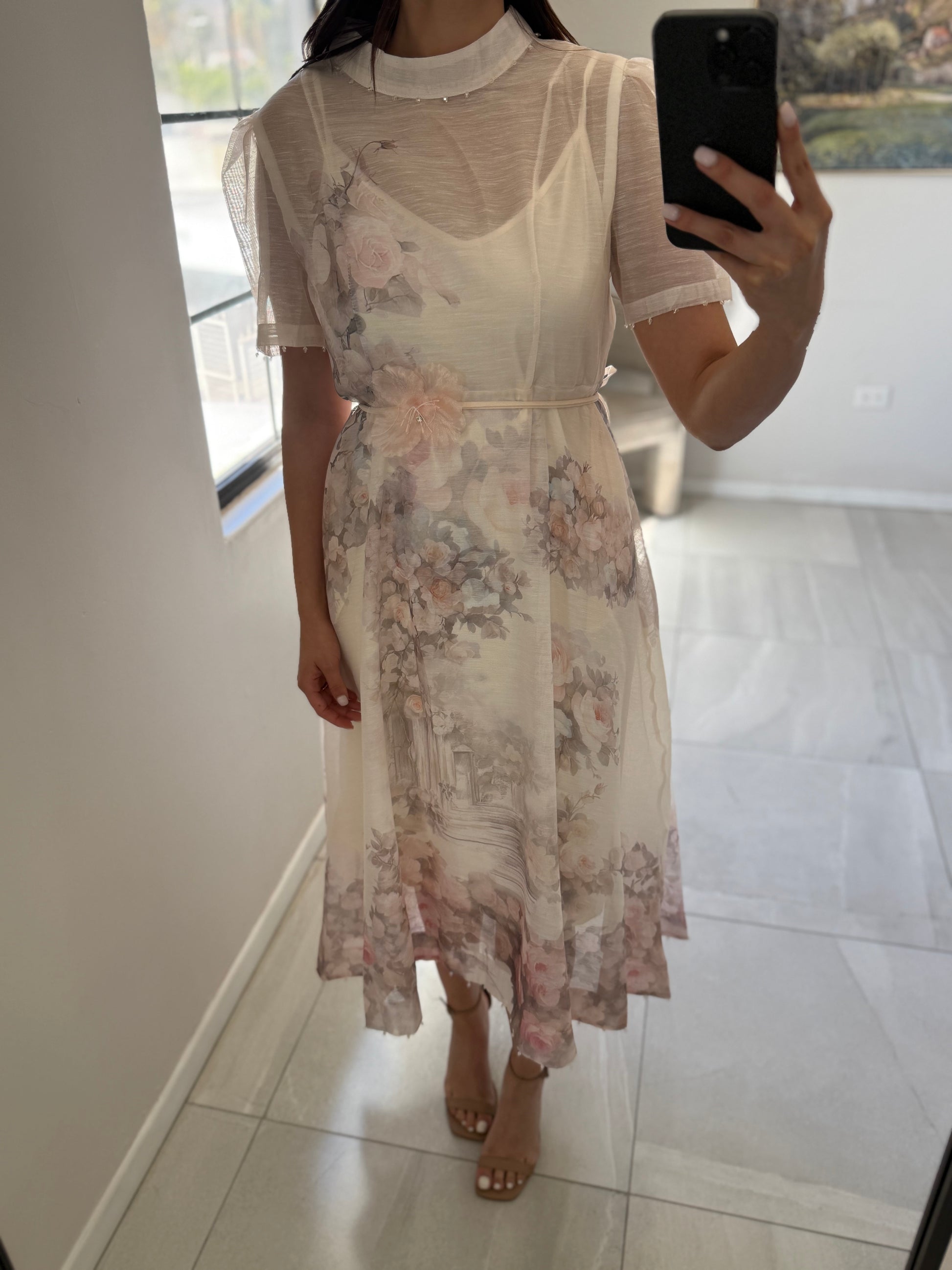 White Lotus Midi Dress
