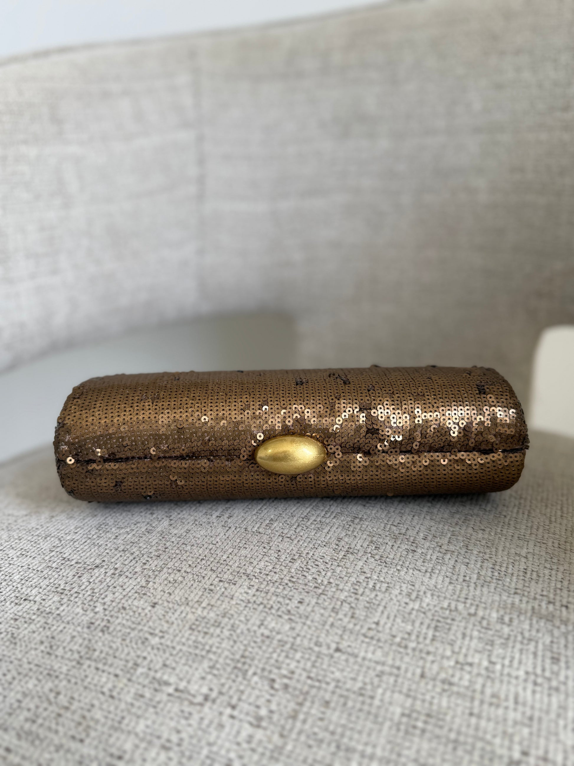 Christa Clutch Copper Brown