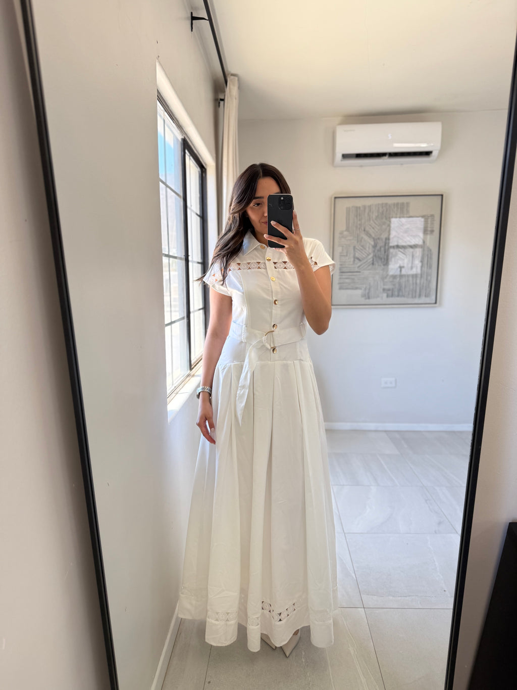 White Chic Maxi Dress