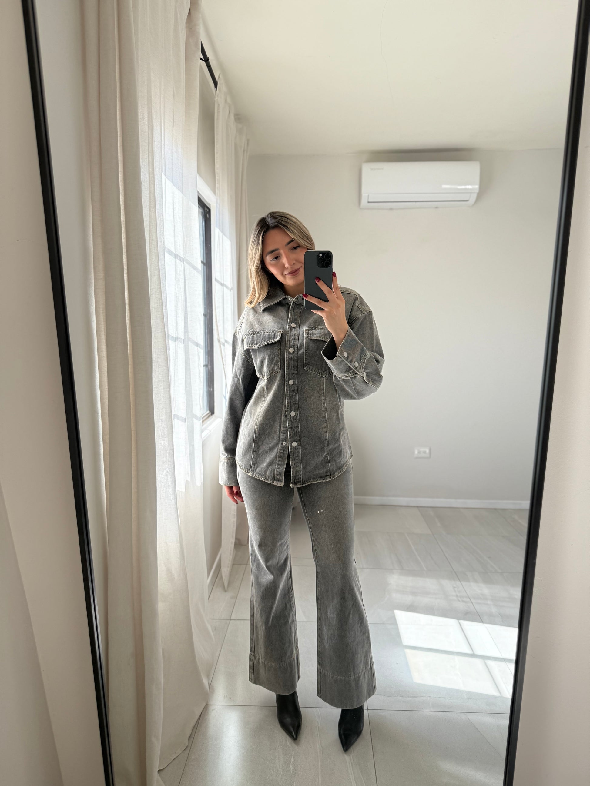 Conjunto Denim Grey