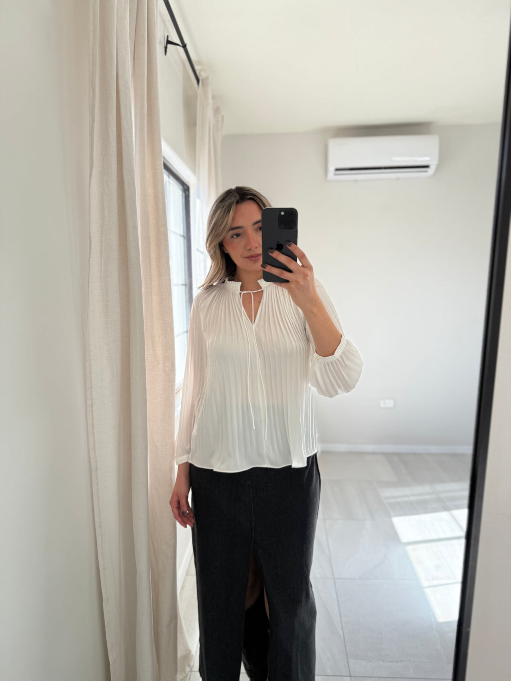 White Yoke Blouse