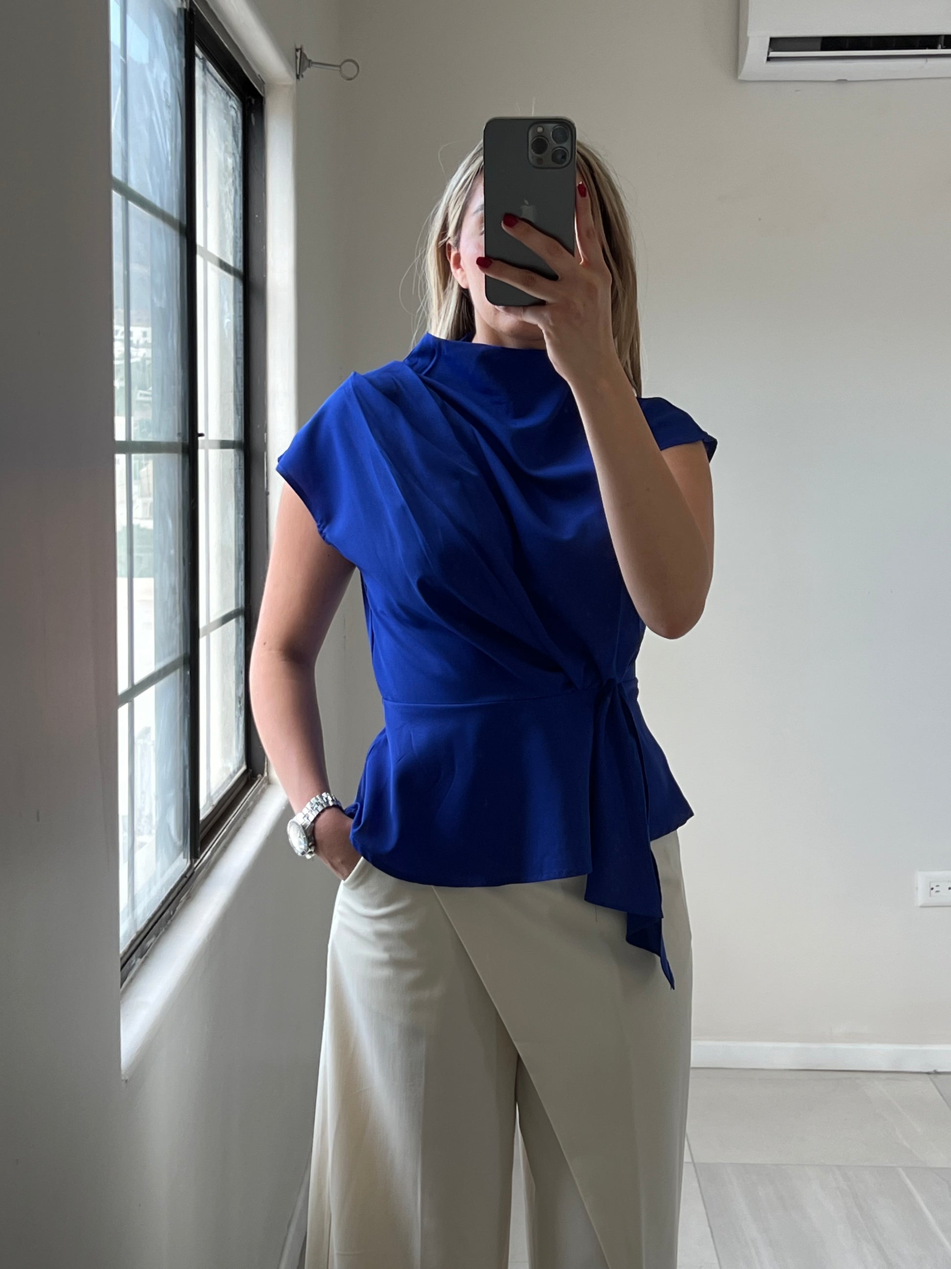 Blusa Electric Blue