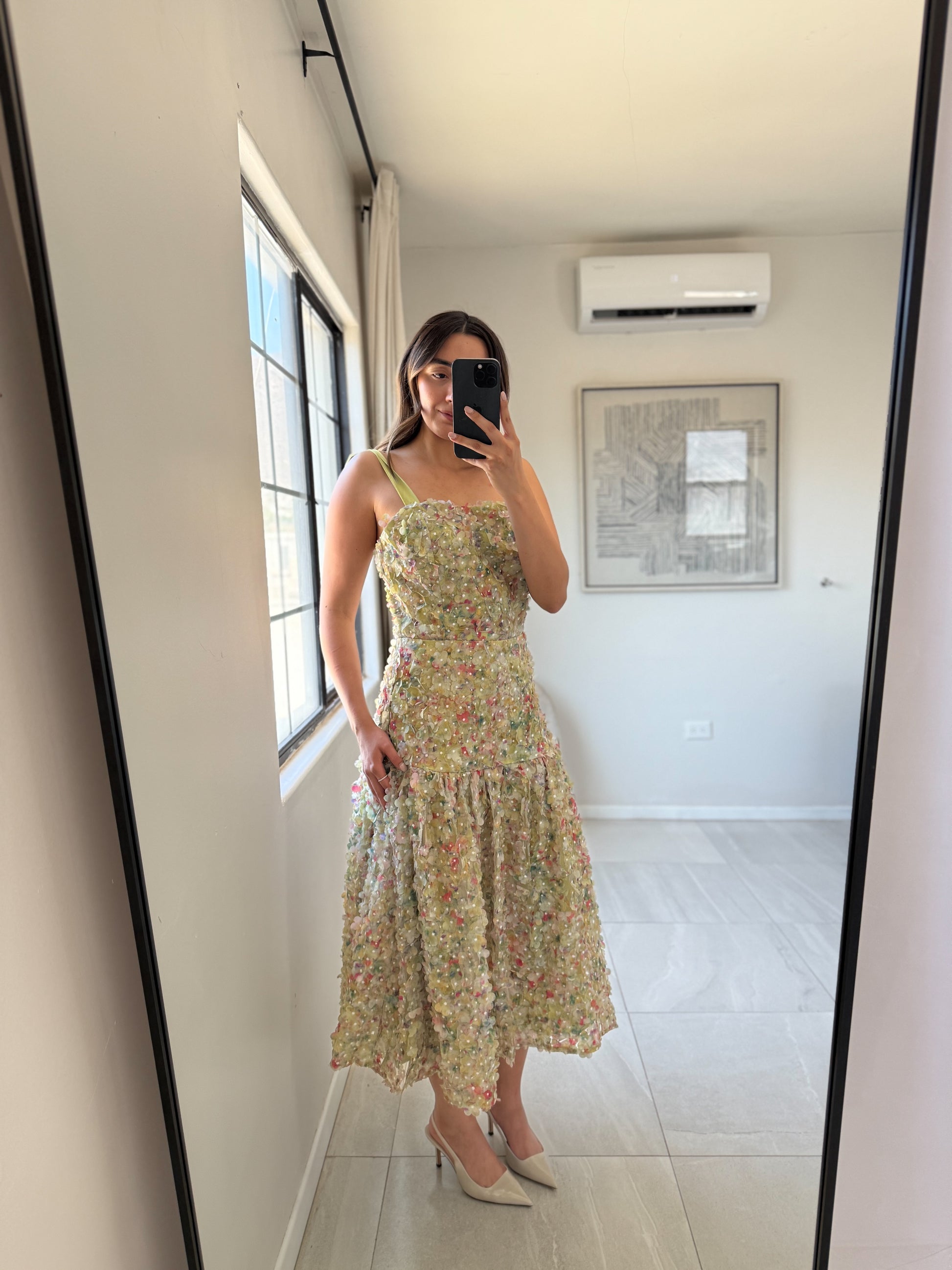 Floral All Over Dress Midi