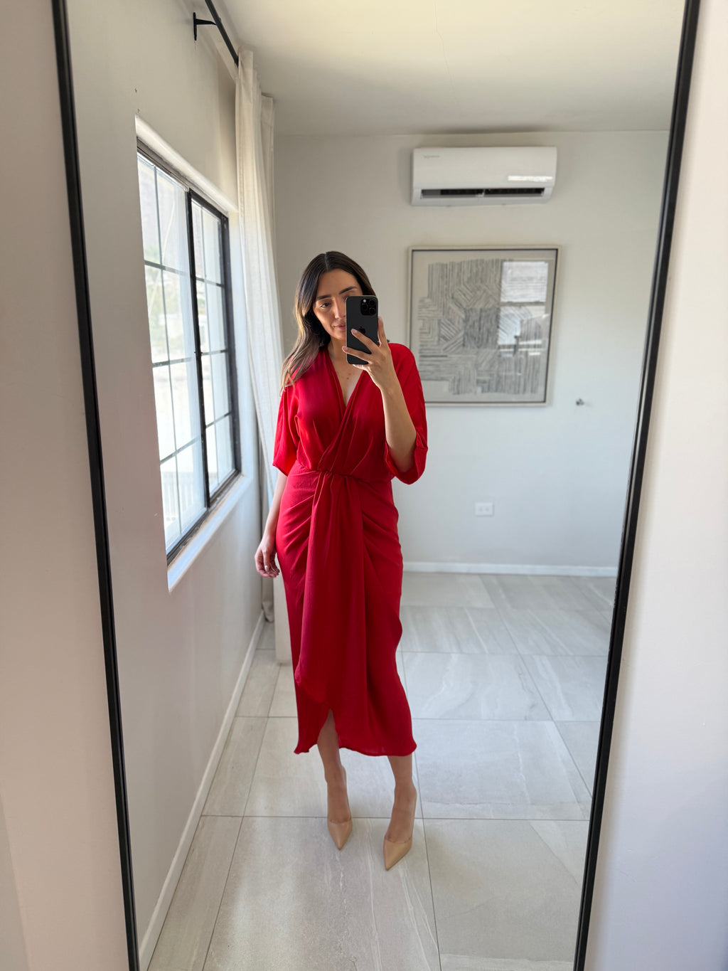 Red Nosta Dress