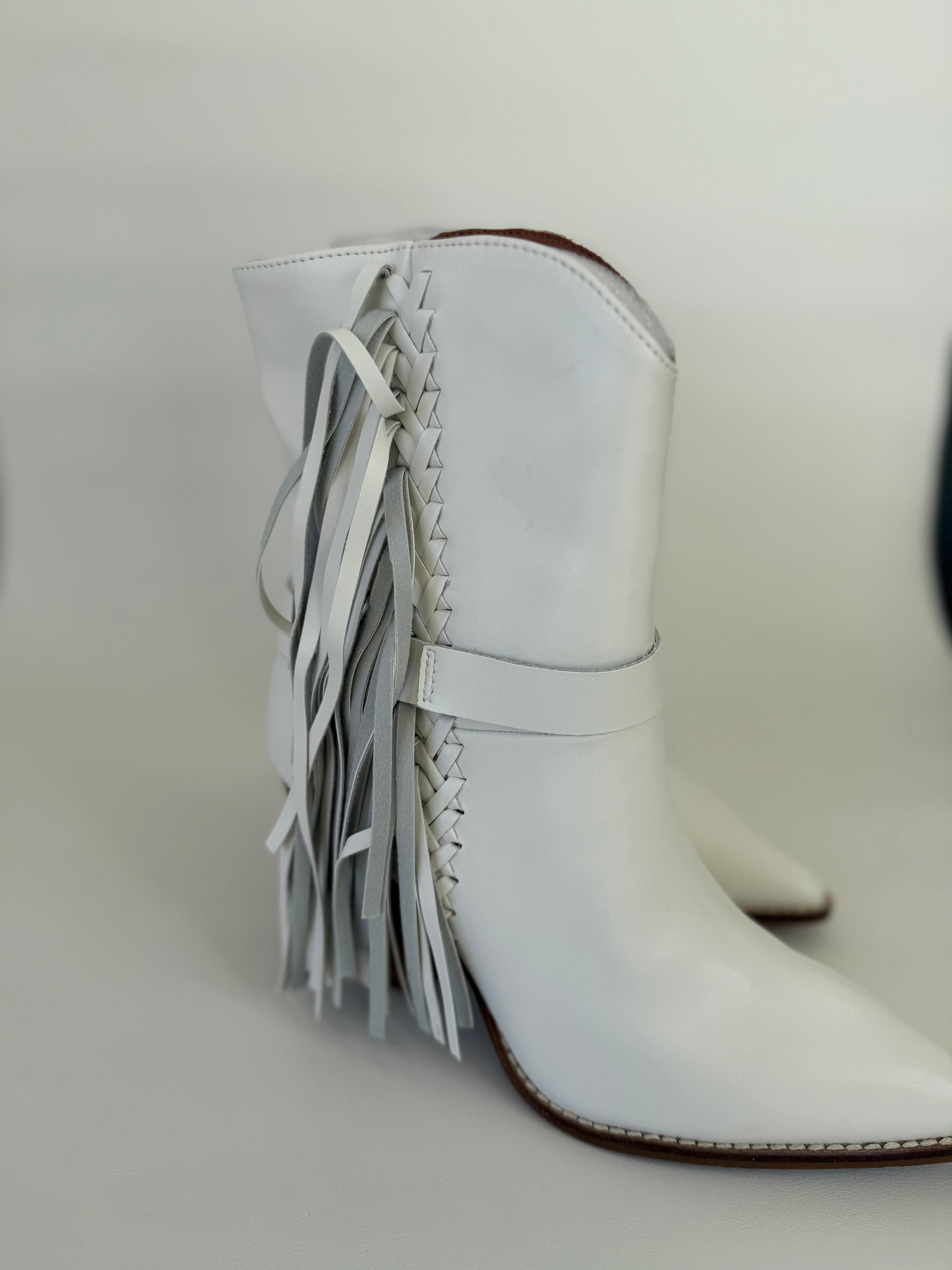 Botines Blancos Cowboy