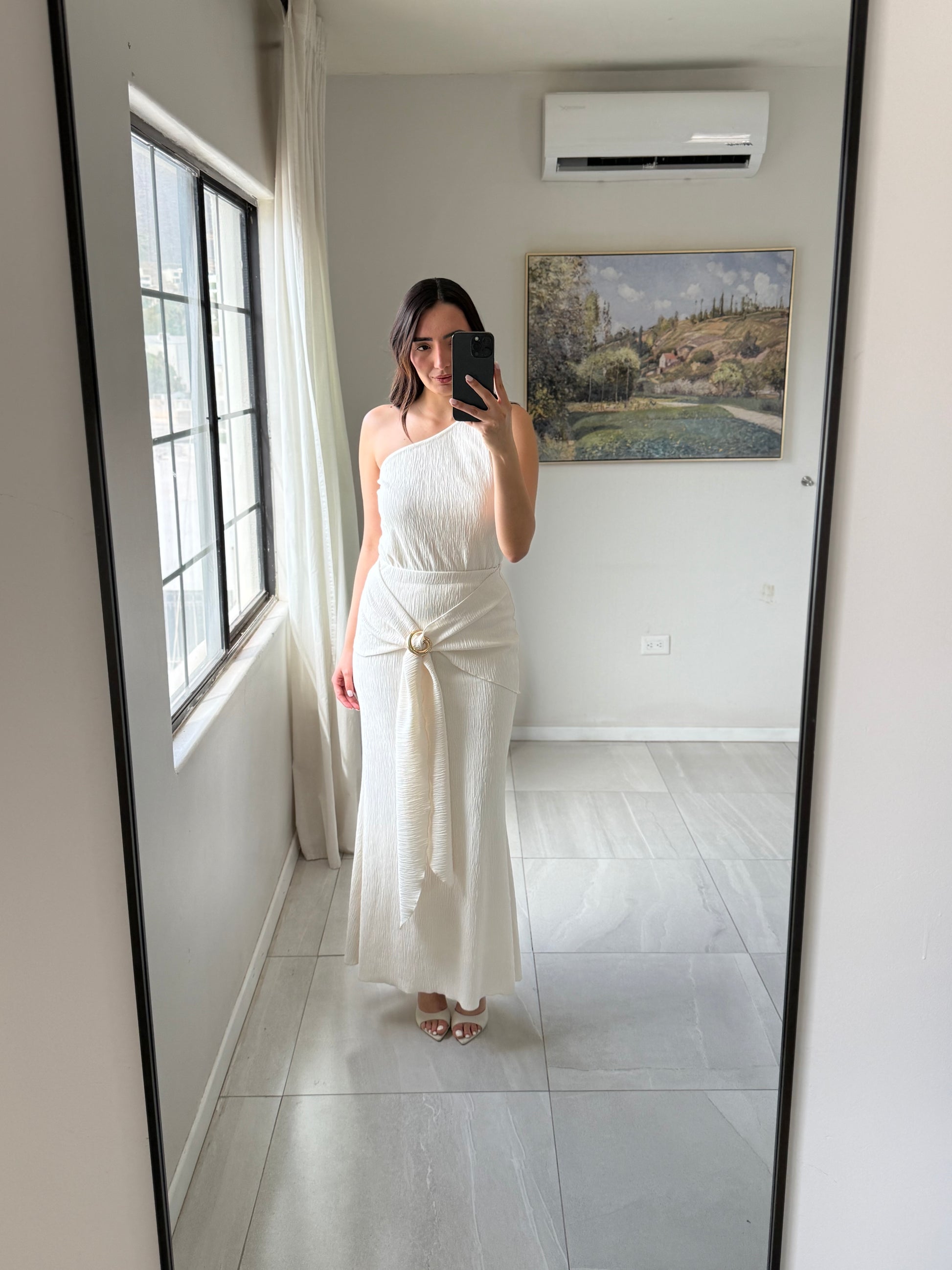 Bone Skirt Midi Set