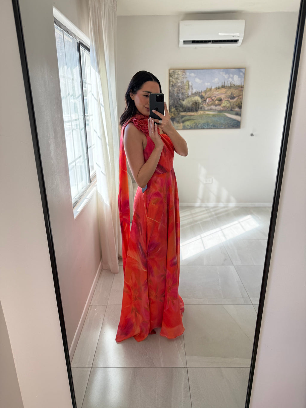 Radiant Sunset Maxi Dress