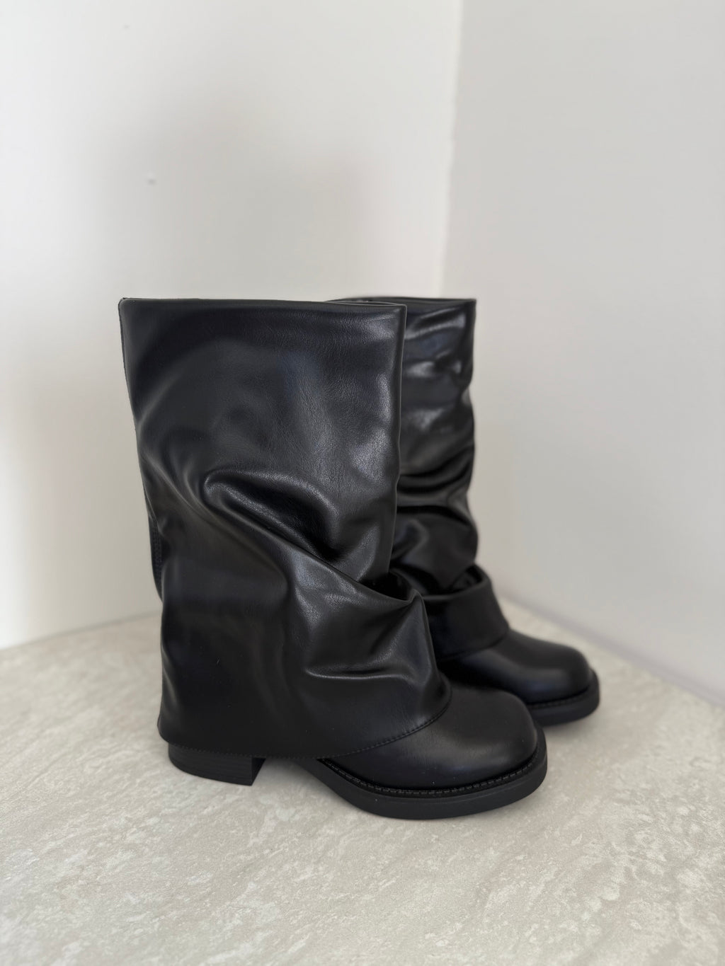 Bota Moto Negra