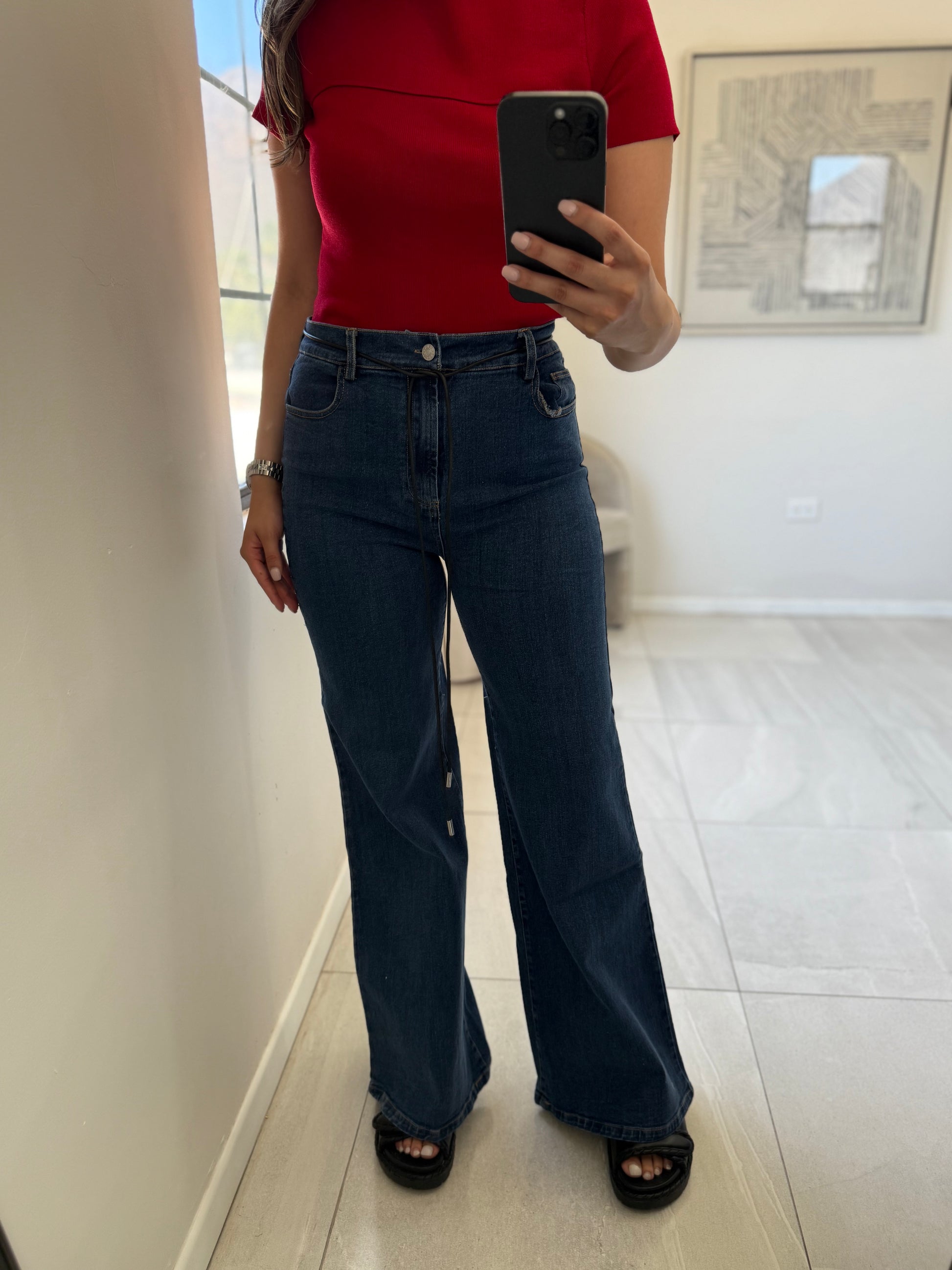 Denim Blue  Boot Leg