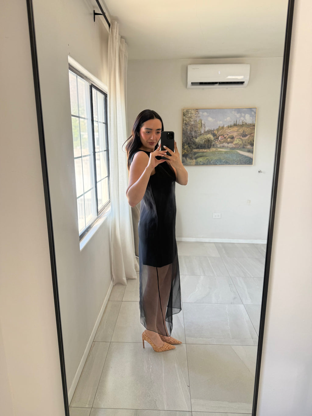 Morea Gaza Black Dress