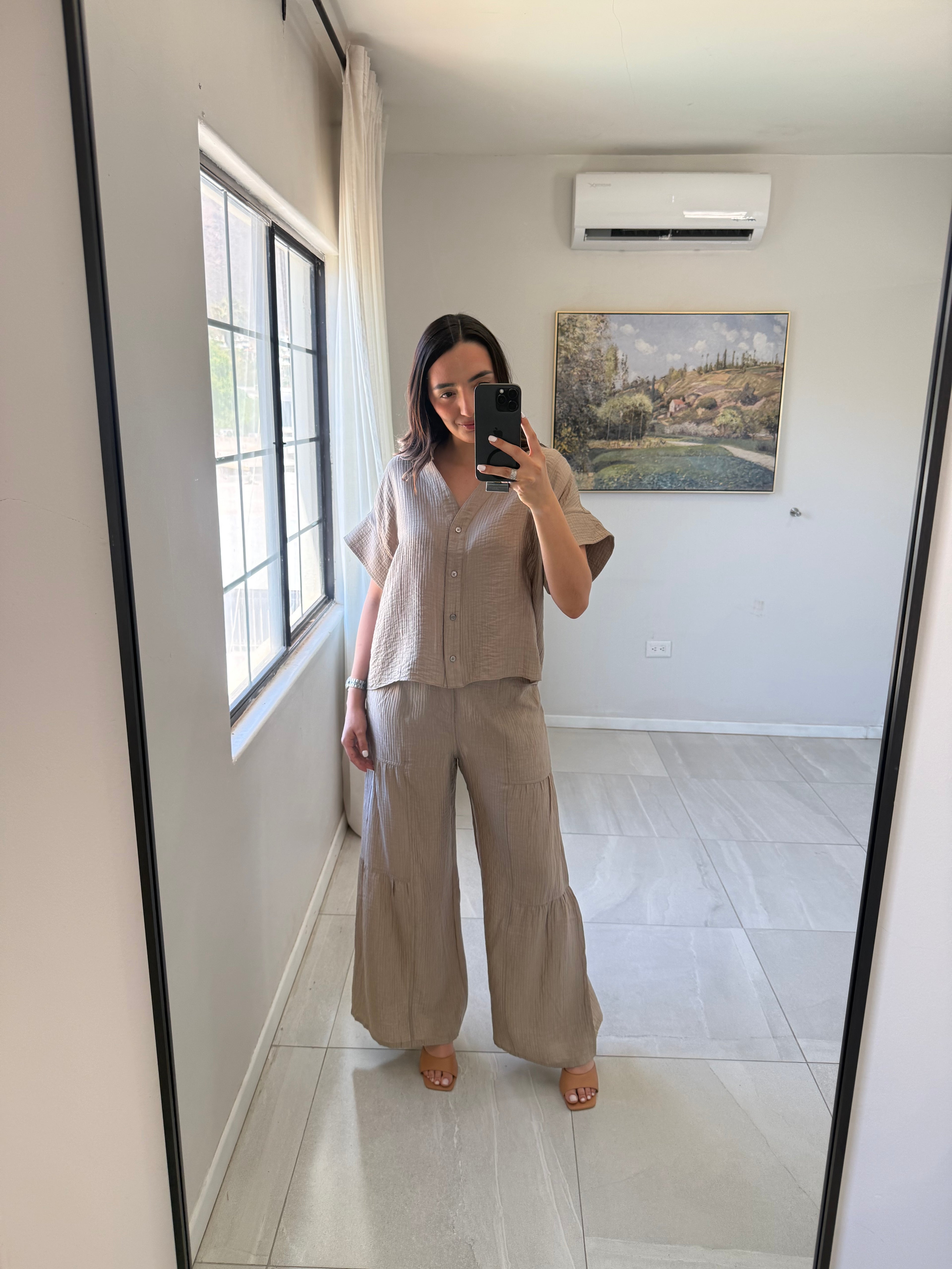 Taupe Loose Fit Set