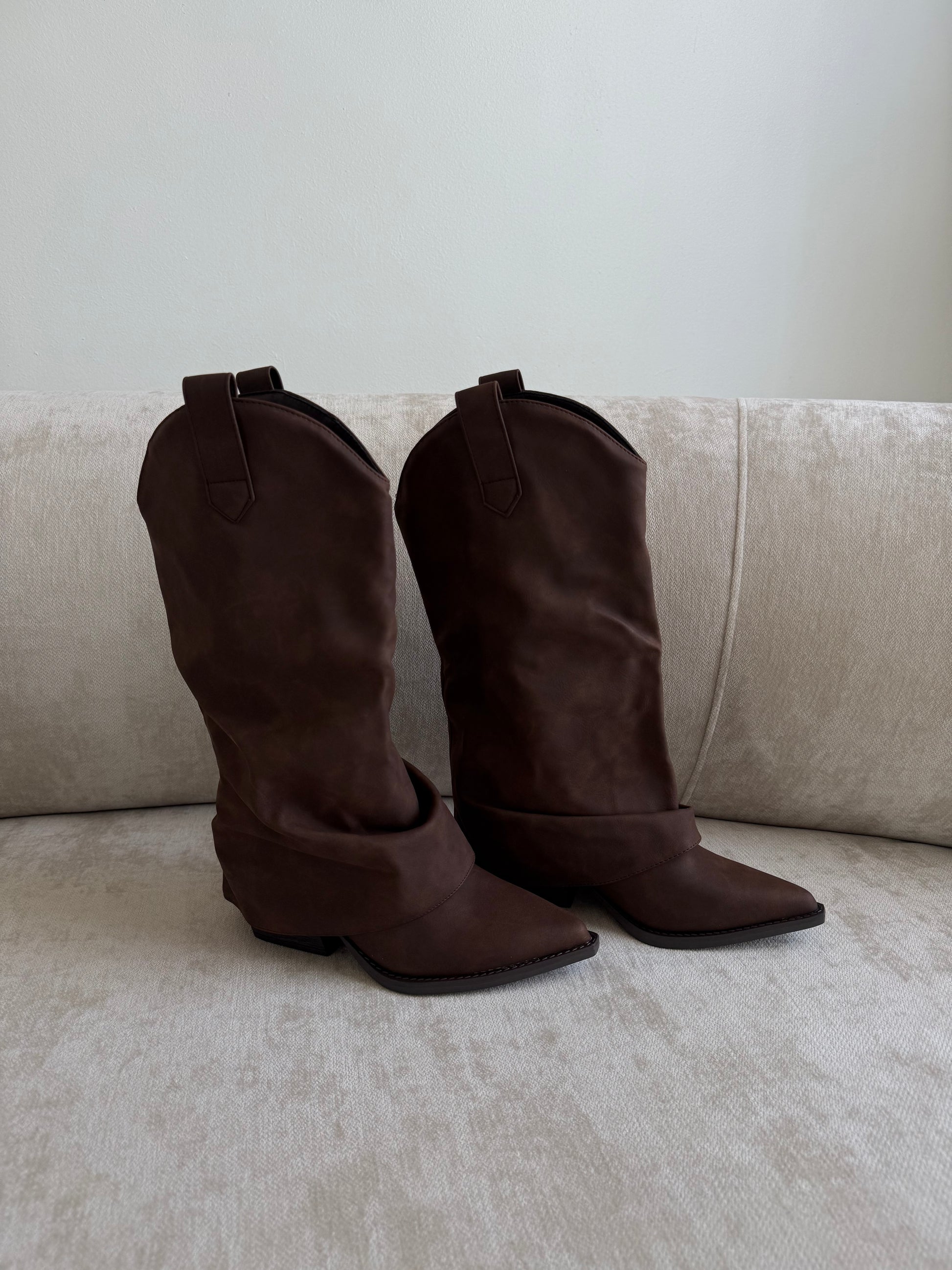 Bota Slouch Coffe