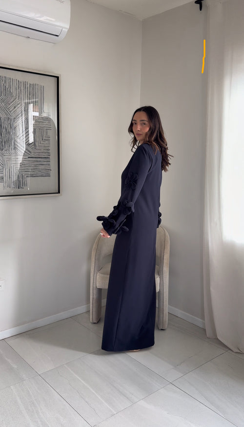 Alex Marie Navy Midi