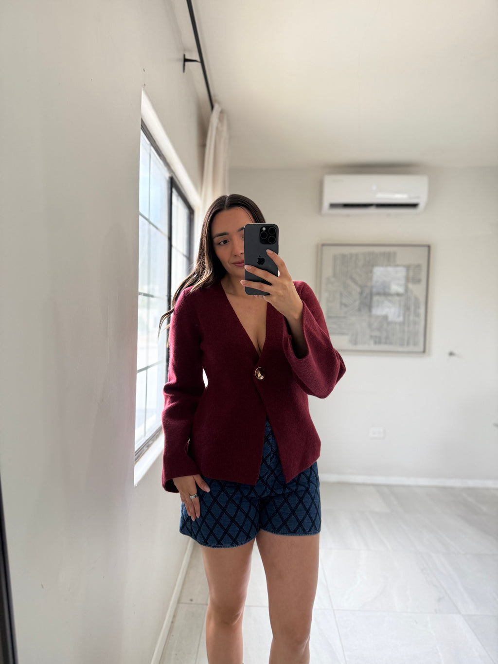 Cardigan Vino Dorado