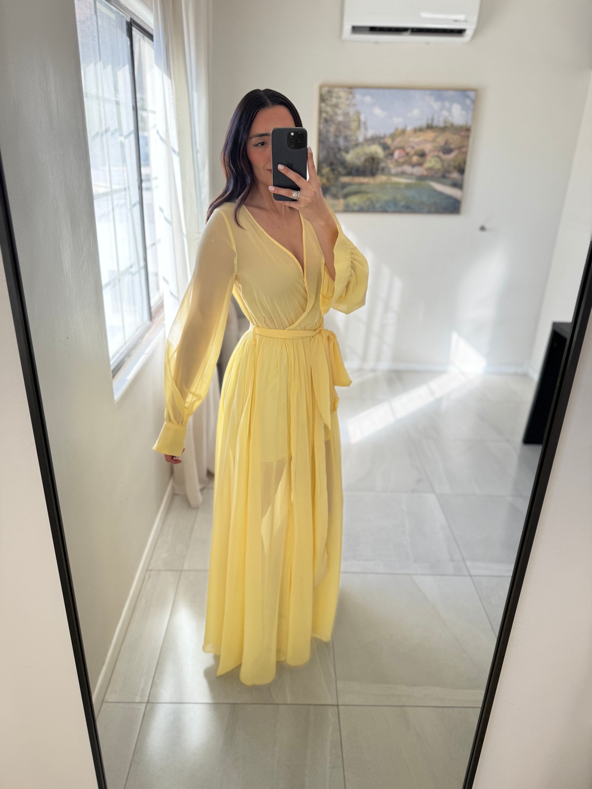 Yellow Maxi Dress