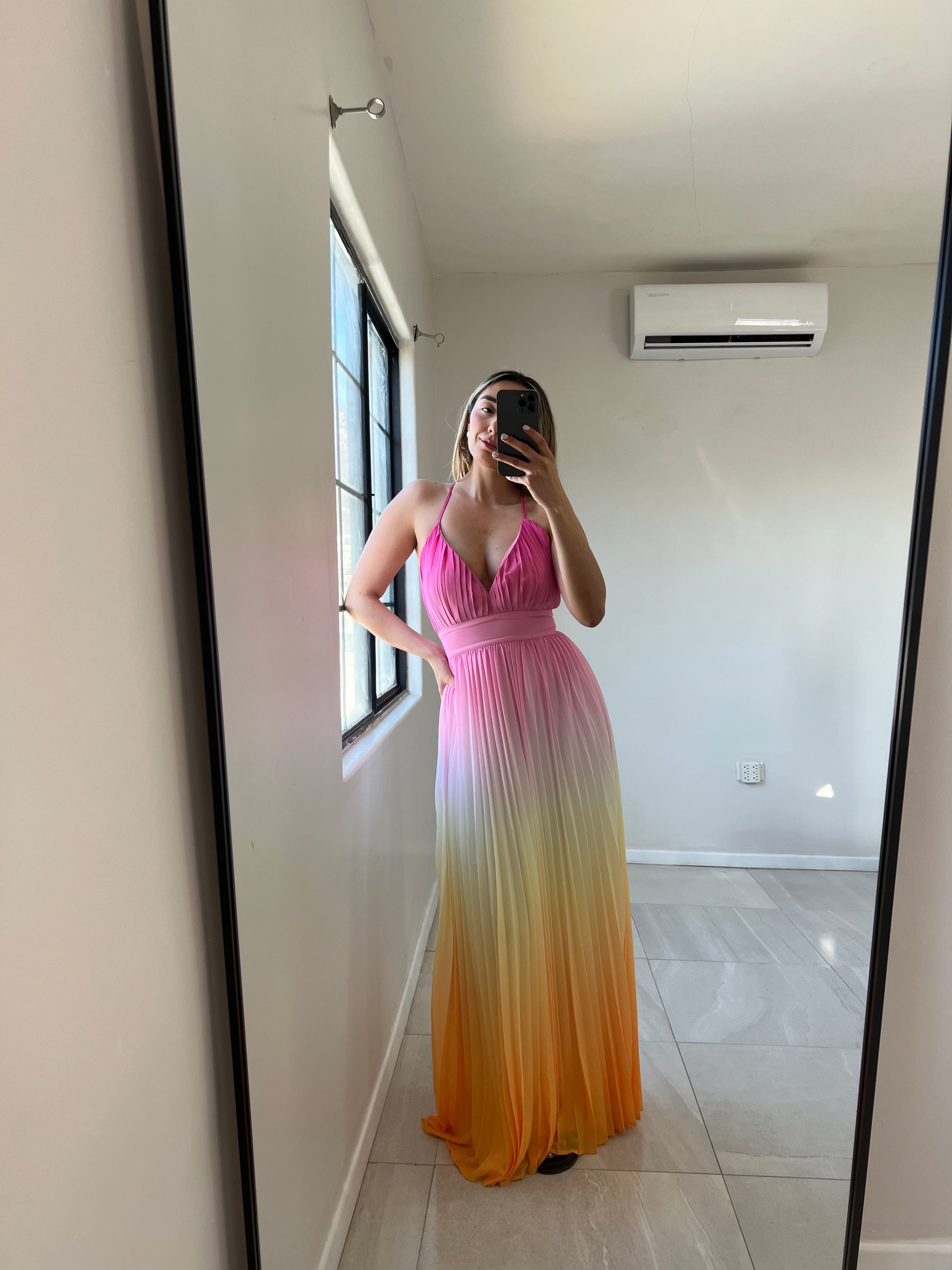 Vestido Maxi Sunset Pink