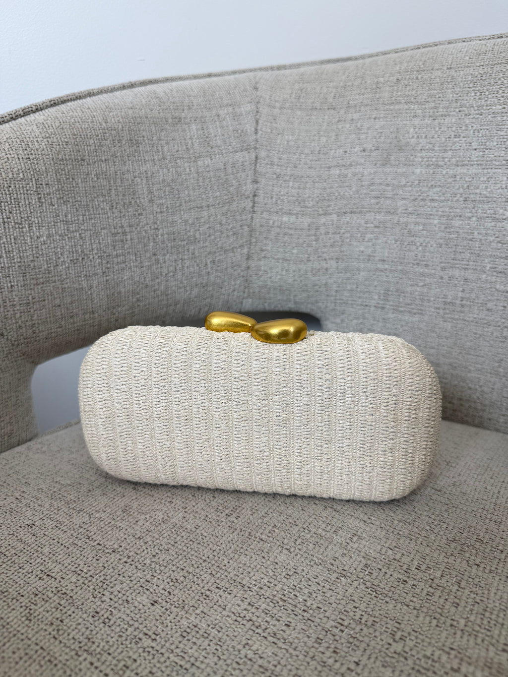 Nala Straw Clutch Natural