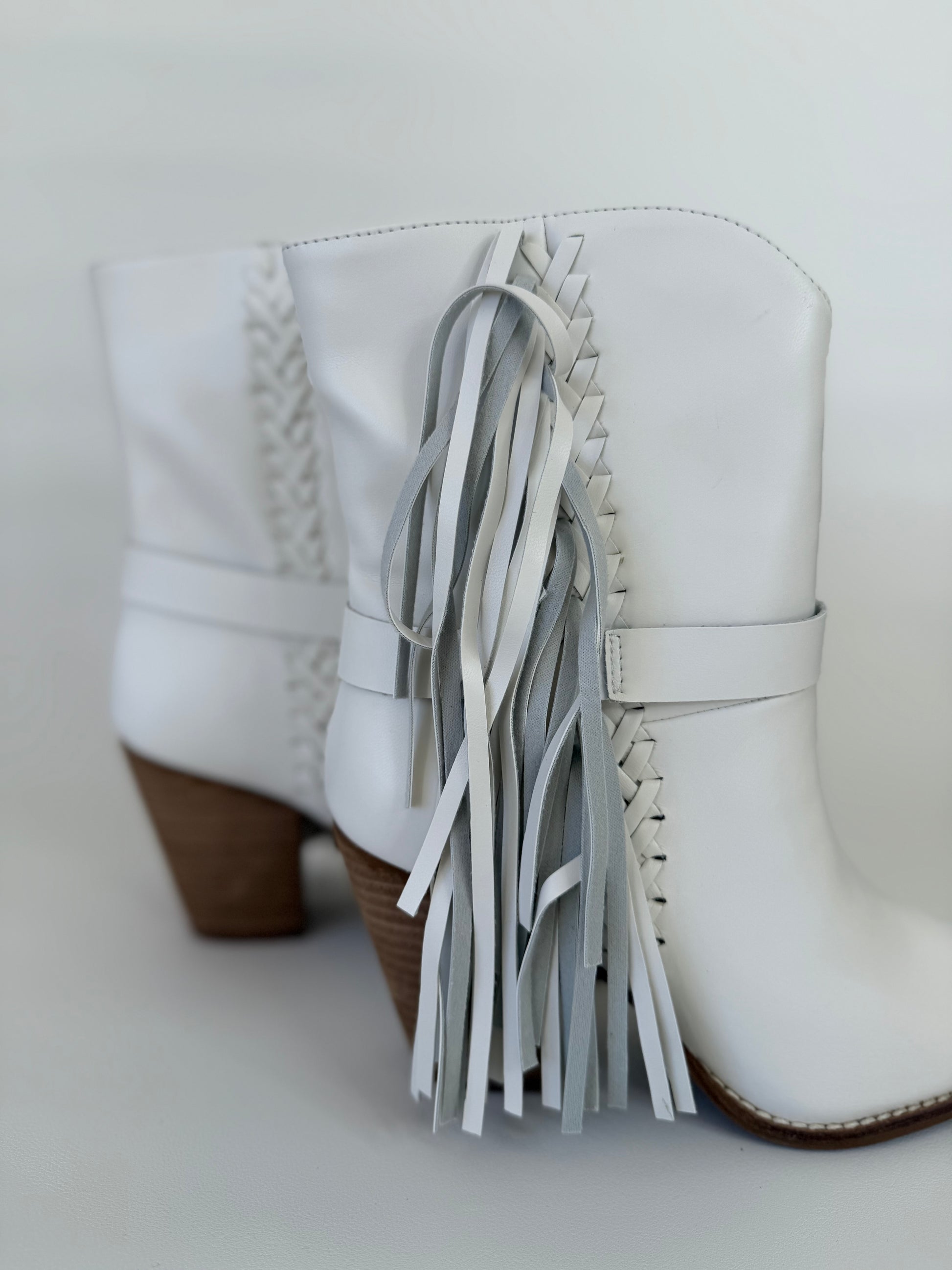 Botines Blancos Cowboy