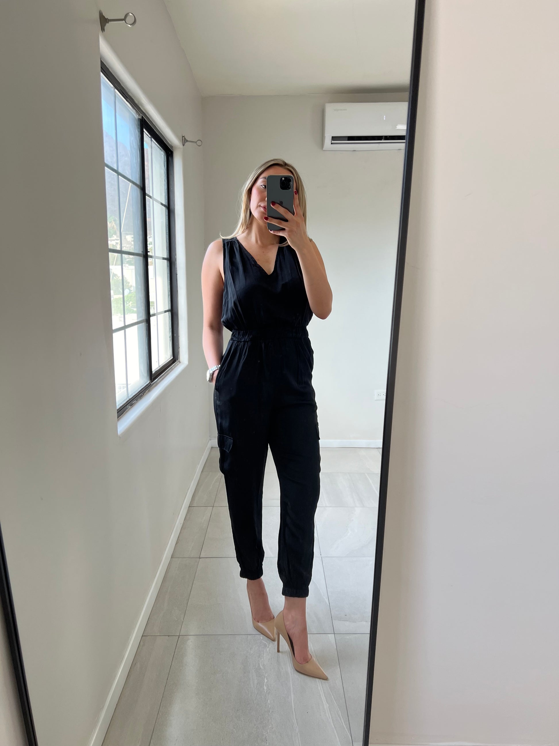 Jumpsuit Largo Negro