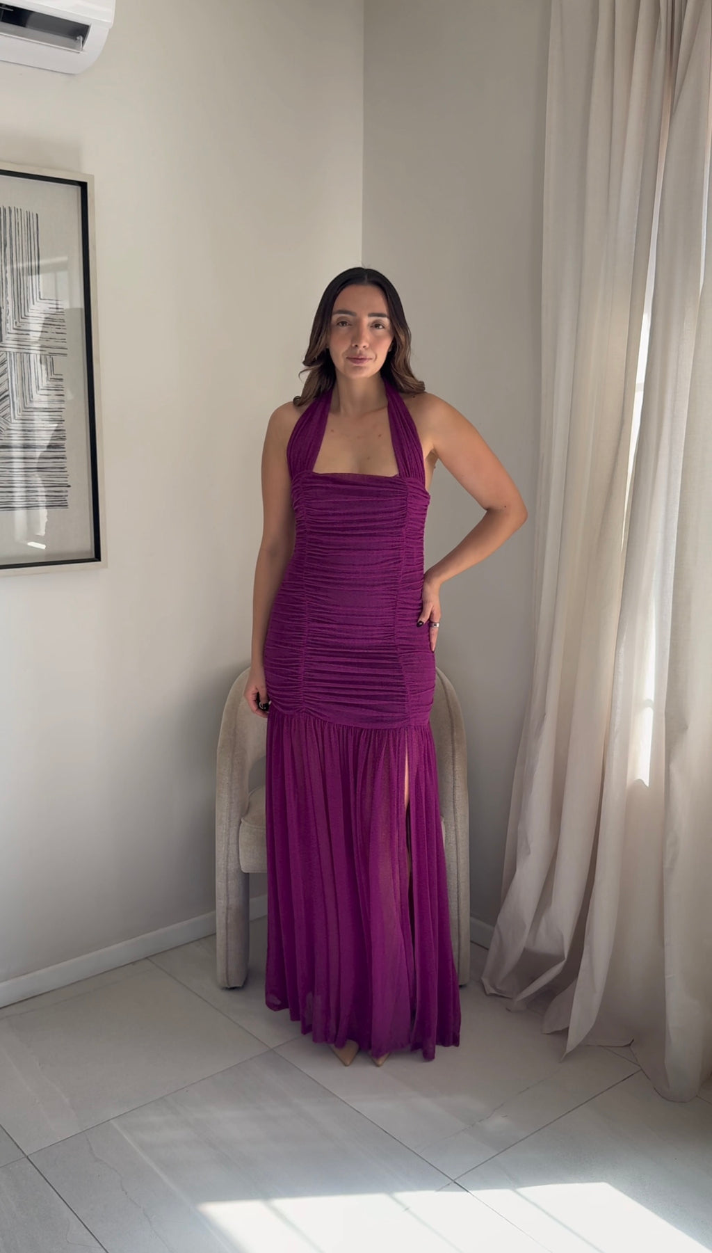 Vestido Dalia Violeta