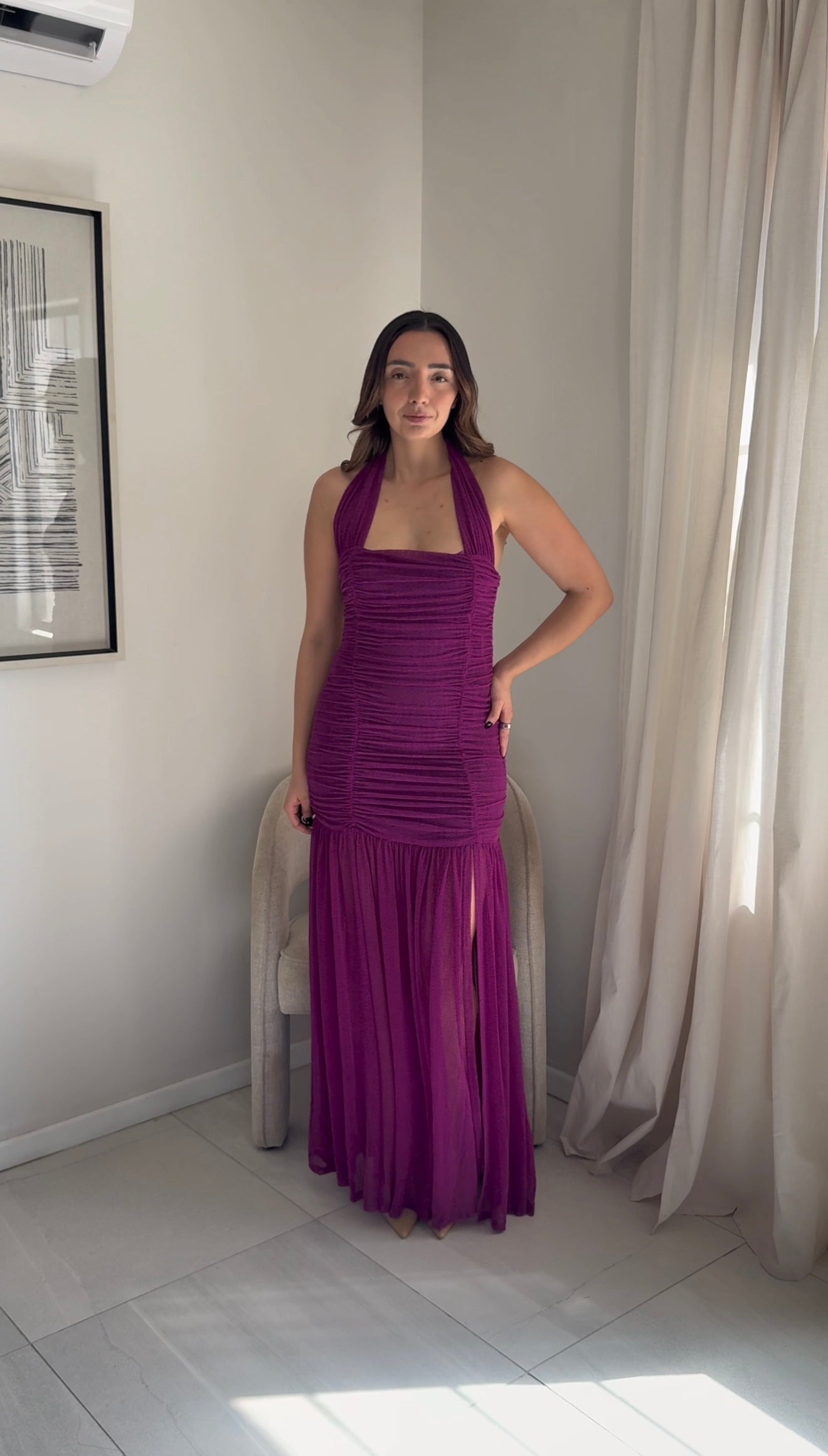 Vestido Dalia Violeta