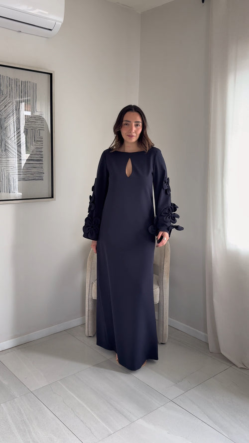 Alex Marie Navy Midi