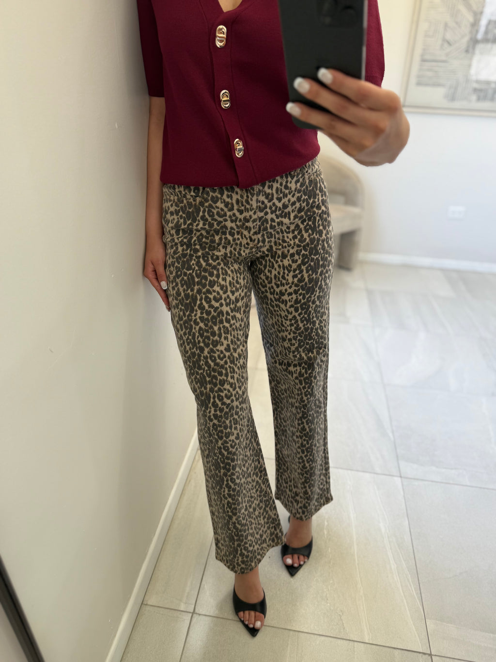 Leopard Vintage Straight