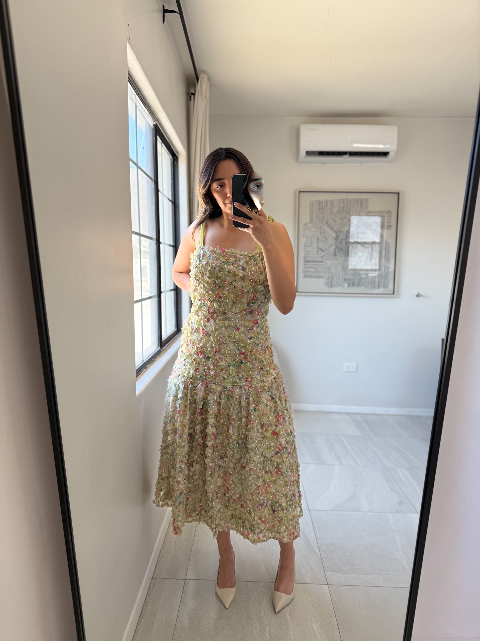 Floral All Over Dress Midi