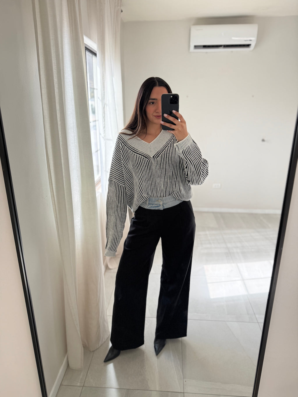 Black Knit Sweater