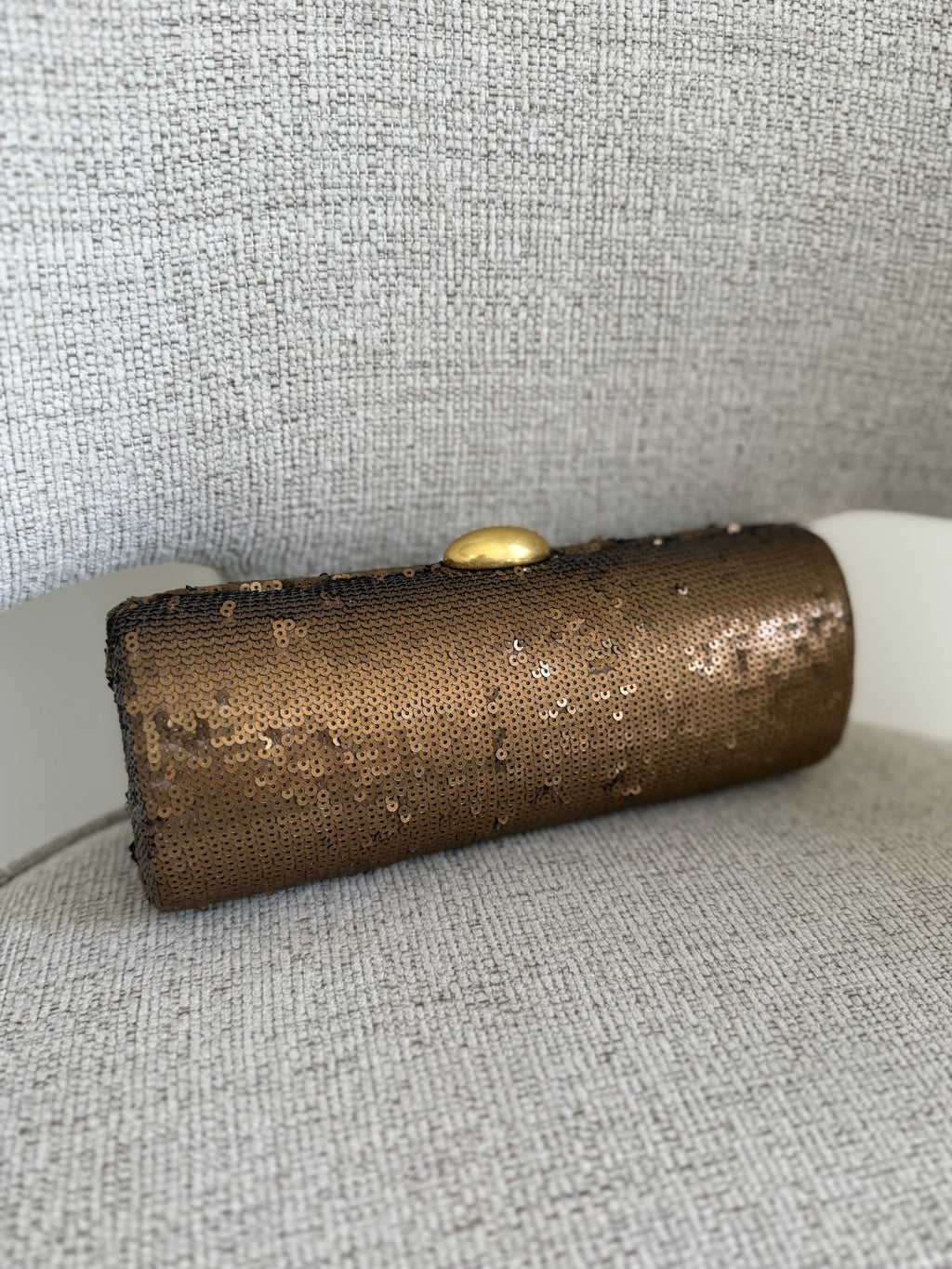 Christa Clutch Copper Brown