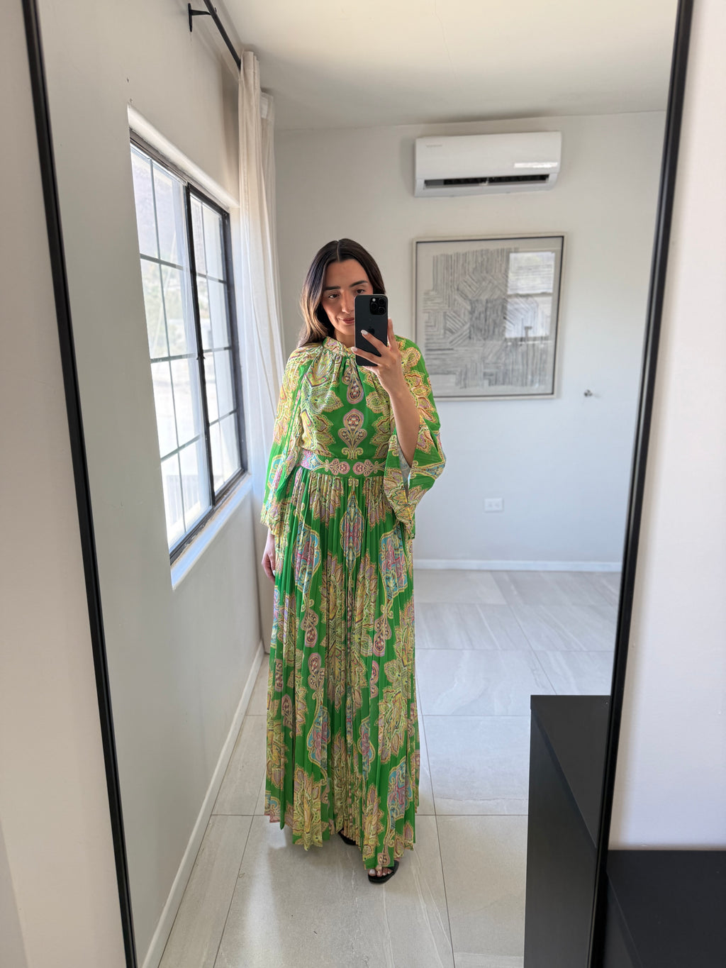 Maxi Green Dress
