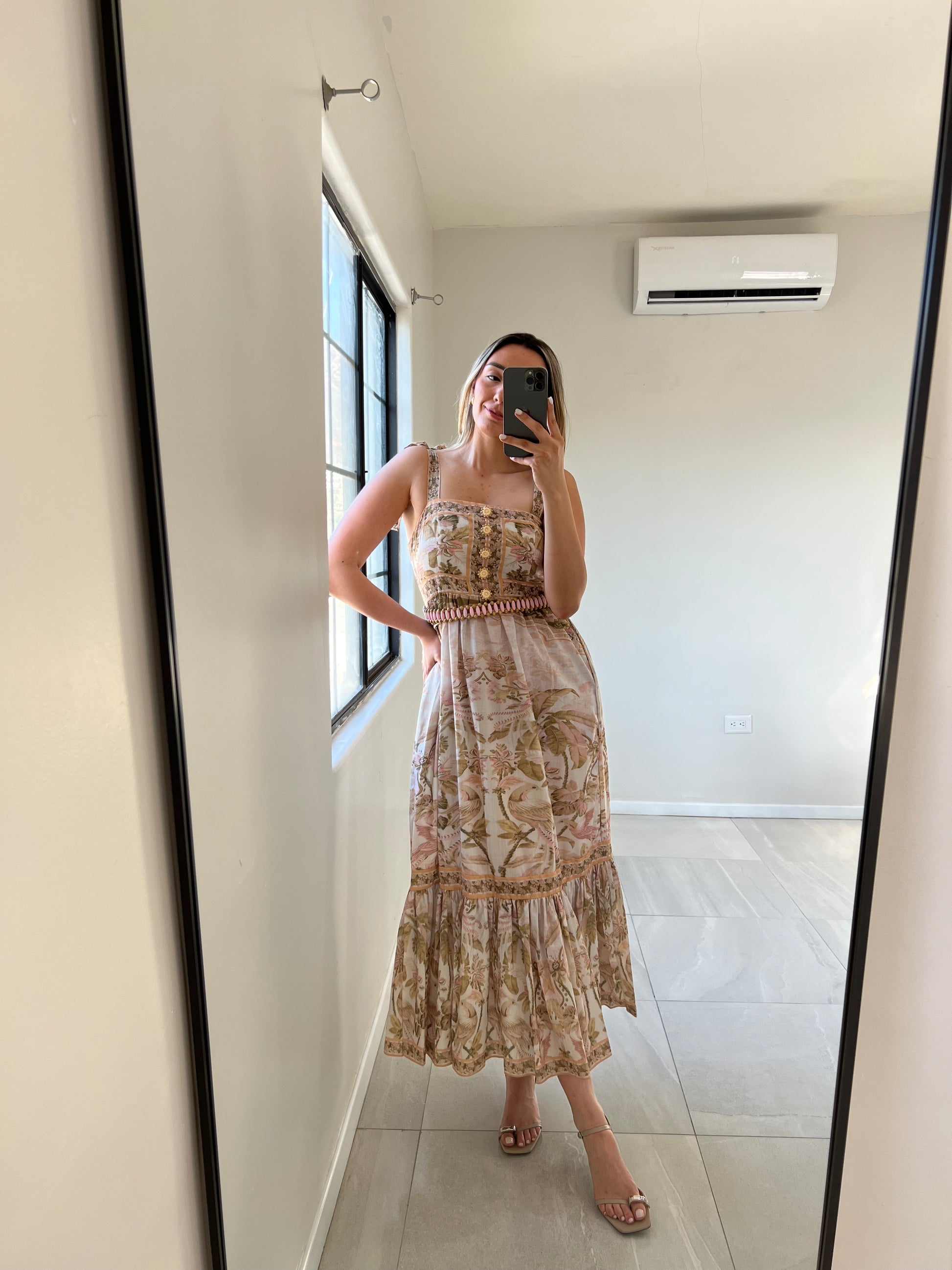 Vestido Midi Printed