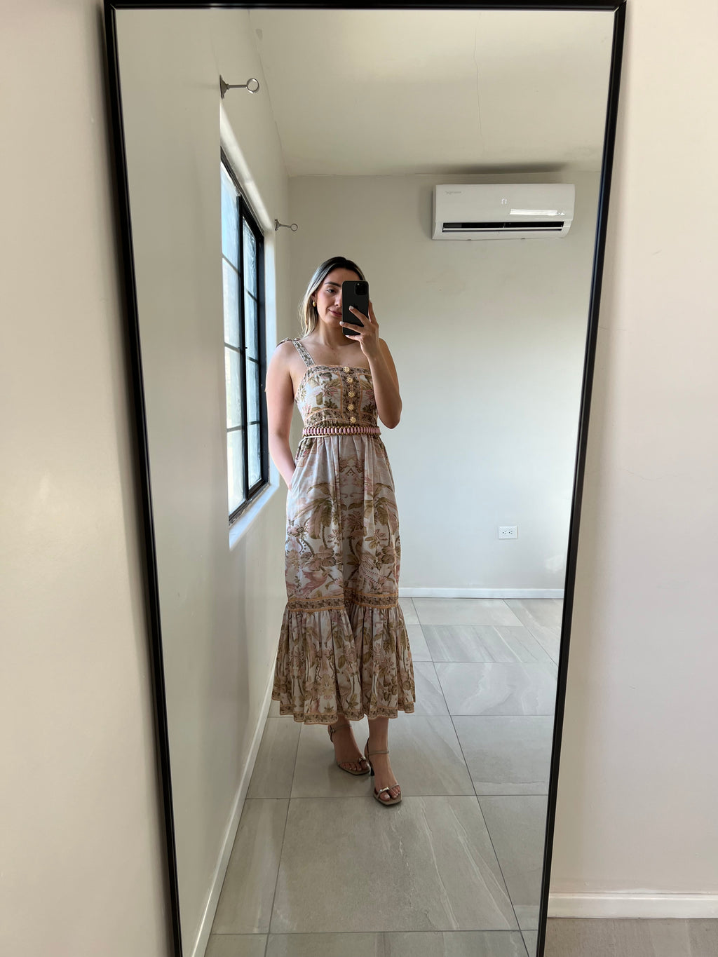 Vestido Midi Printed