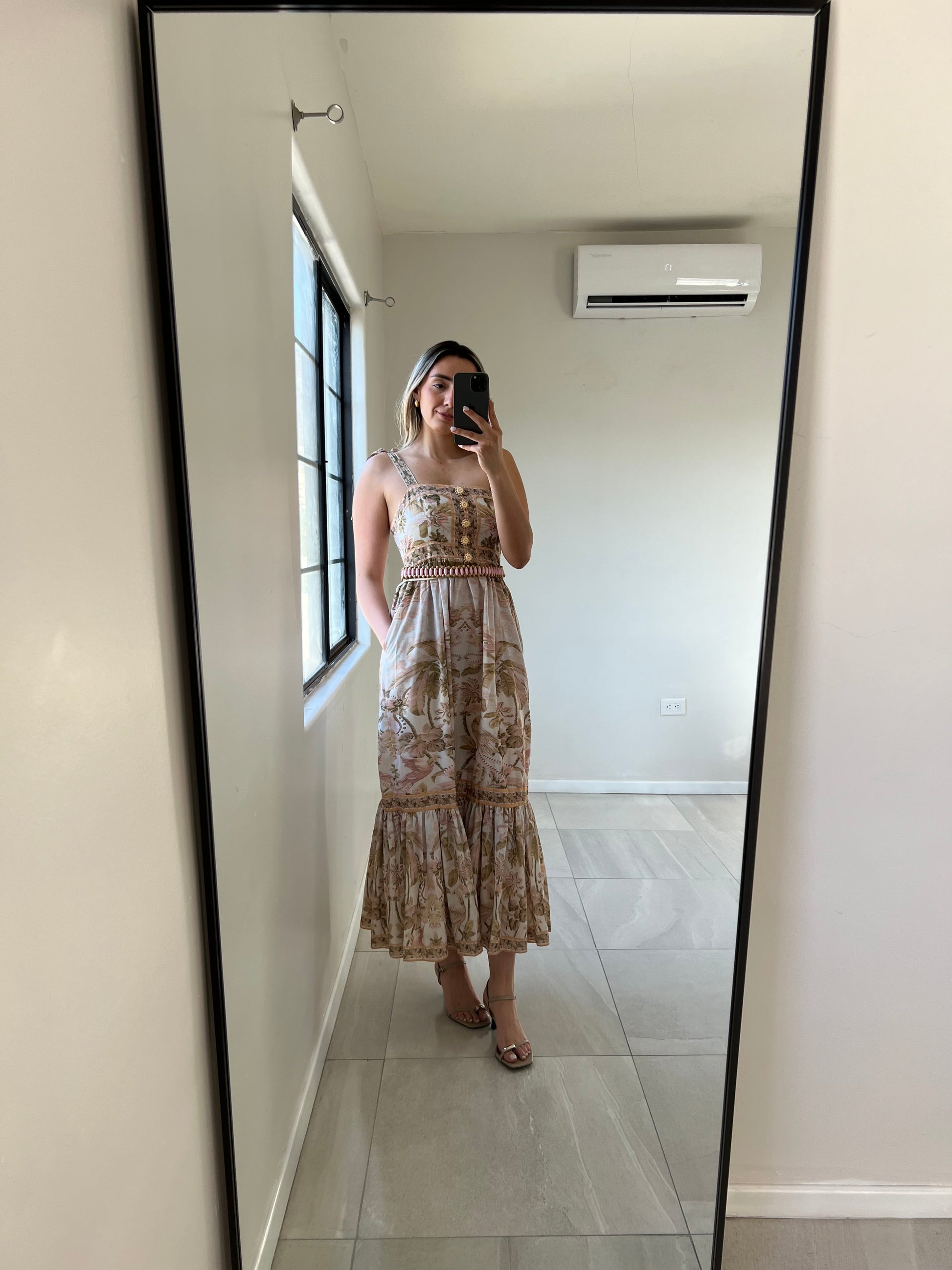 Vestido Midi Printed