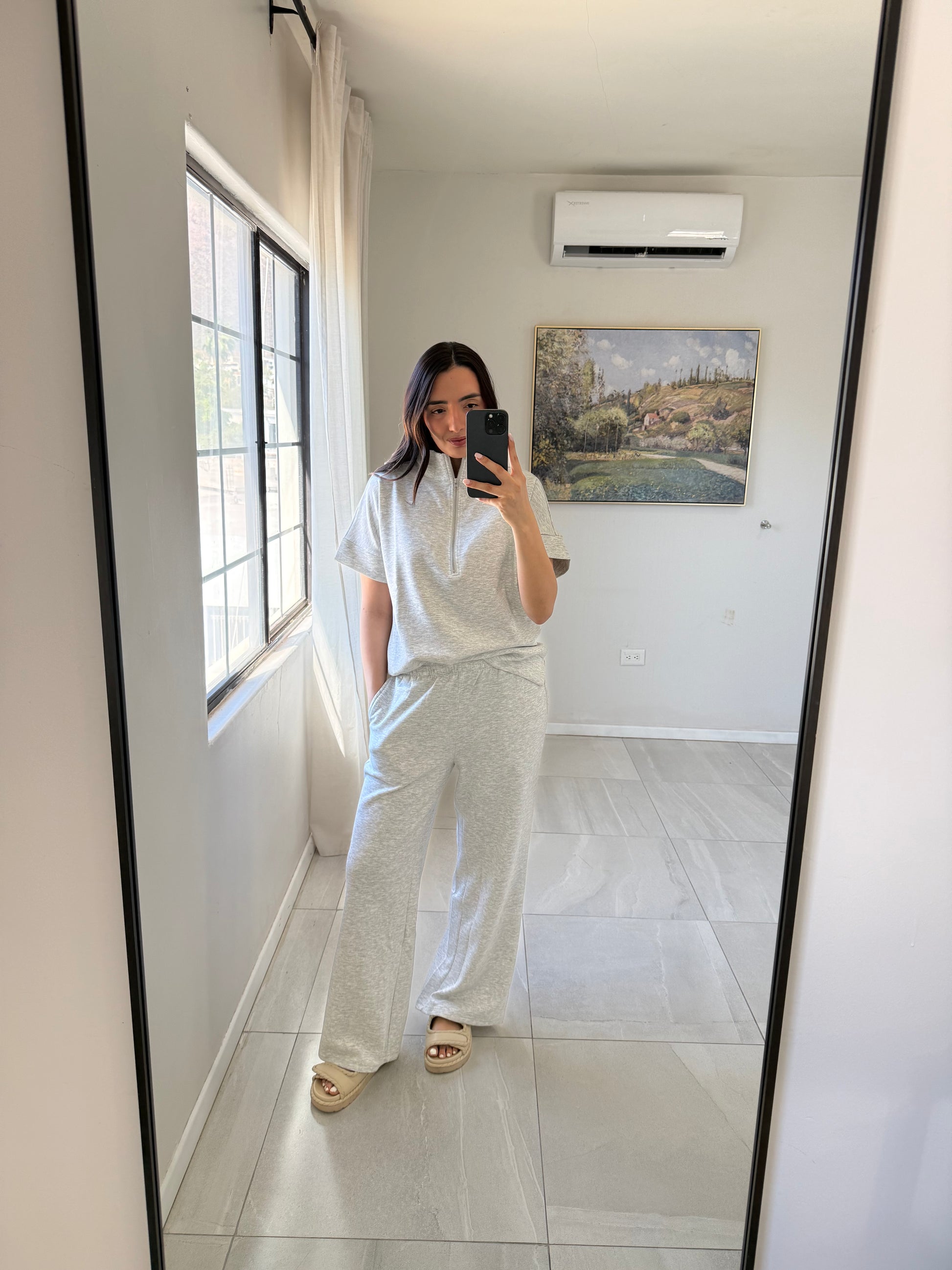 Set Aura Zip Gris