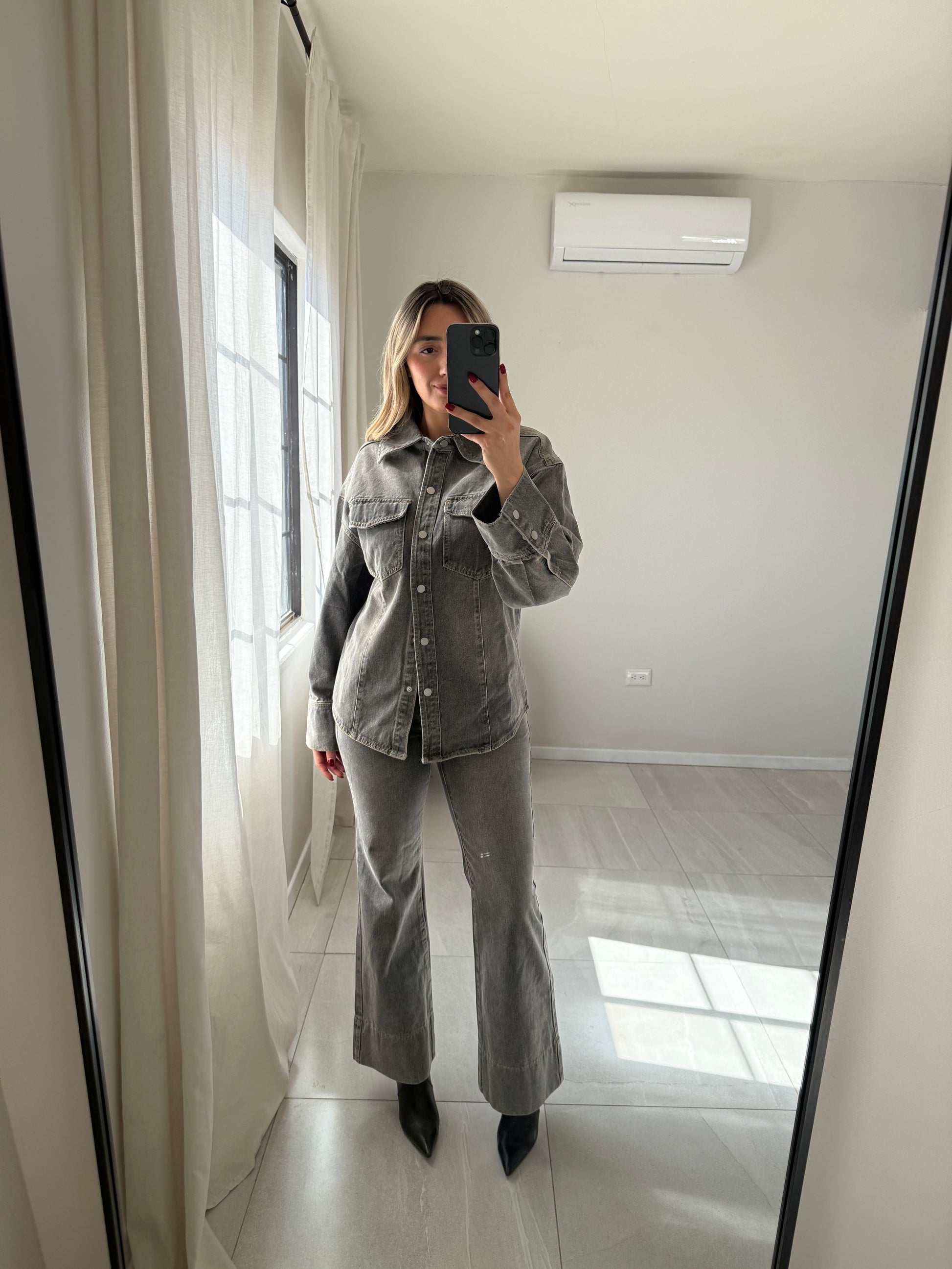 Conjunto Denim Grey