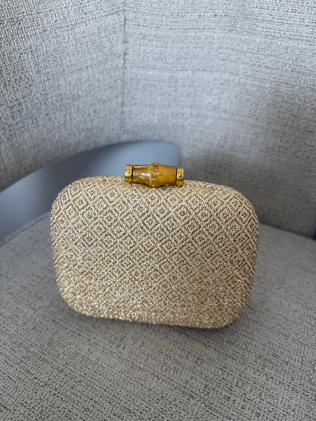 Nour Clutch Gold