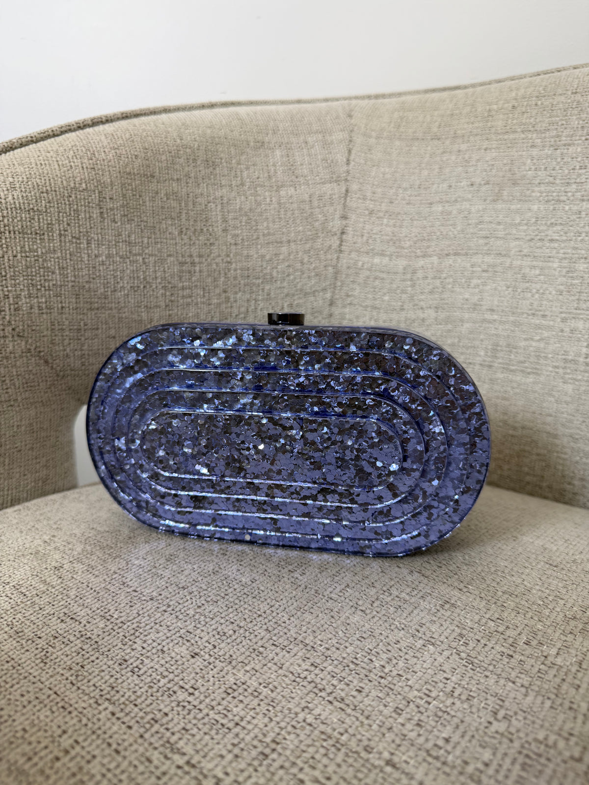 Chiara Clutch Blue